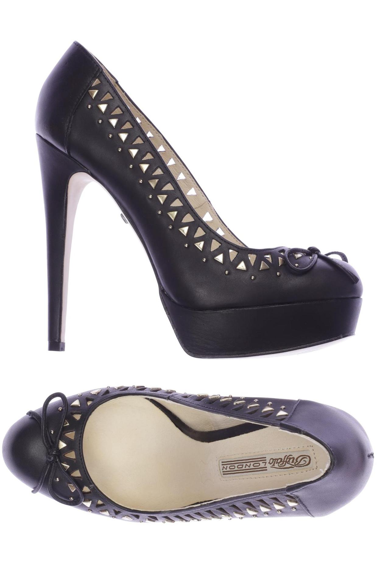 

Buffalo London Damen Pumps, schwarz, Gr. 39