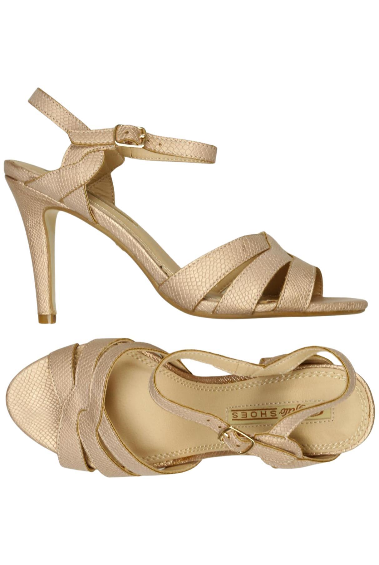 

Buffalo London Damen Sandale, beige, Gr. 38