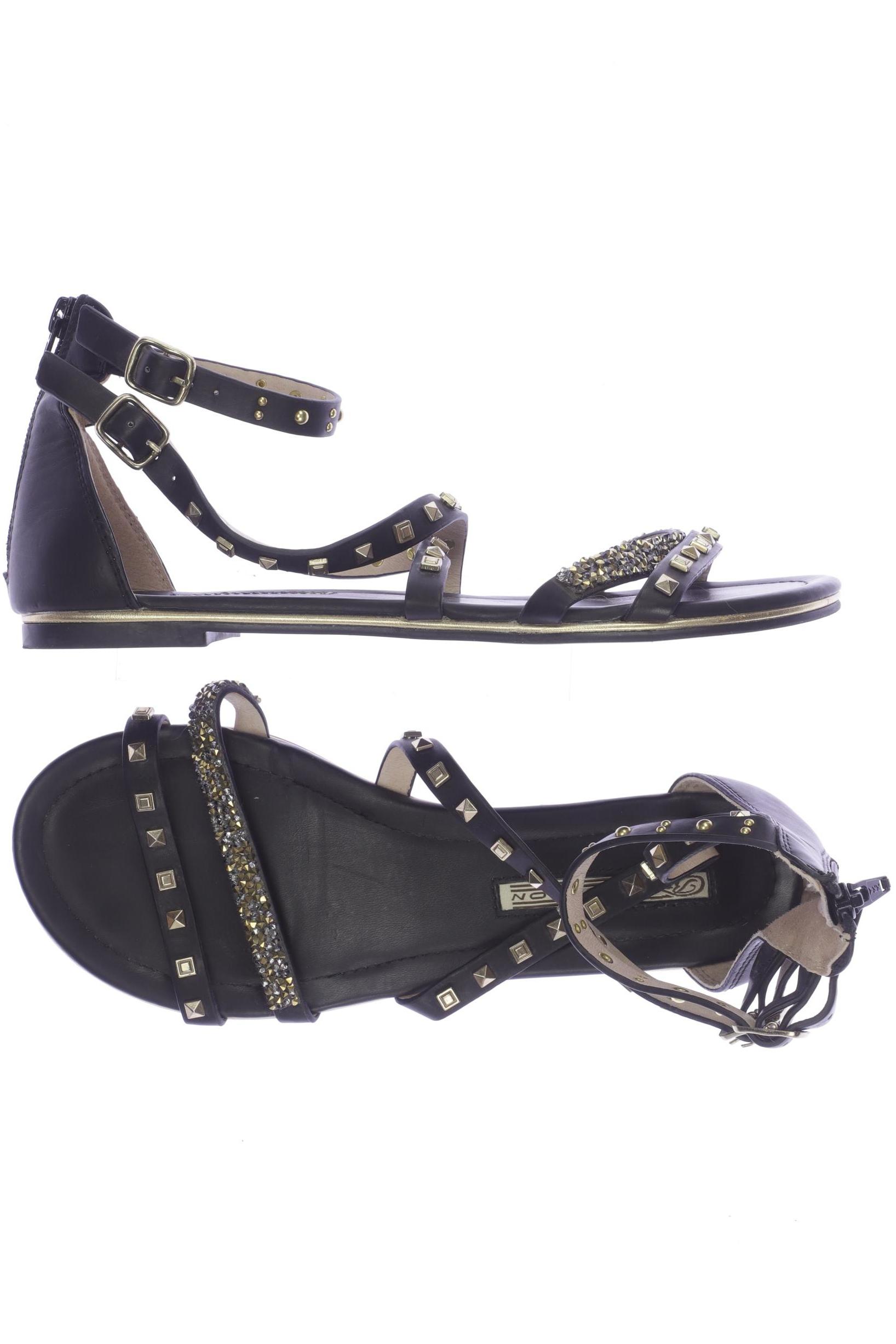 

Buffalo London Damen Sandale, schwarz, Gr. 39