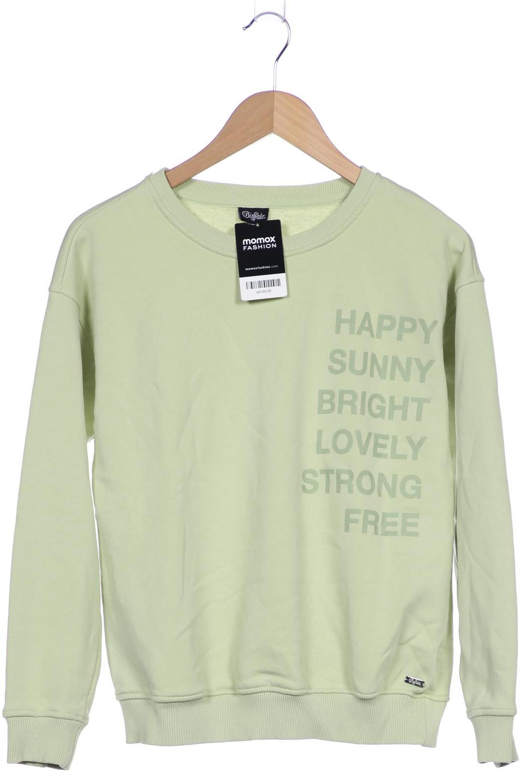 

Buffalo London Damen Sweatshirt, hellgrün, Gr. 36