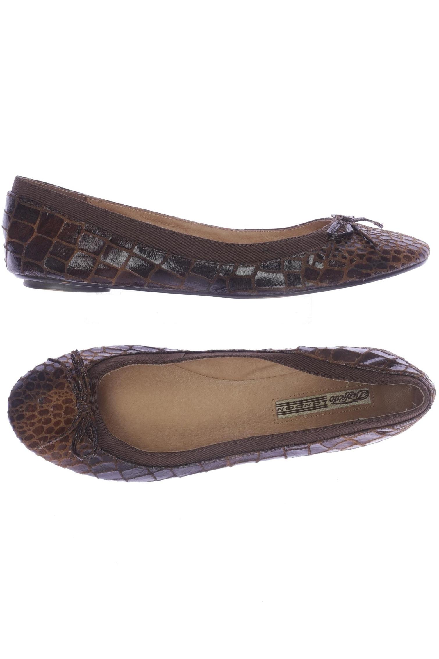 

Buffalo London Damen Ballerinas, braun, Gr. 40