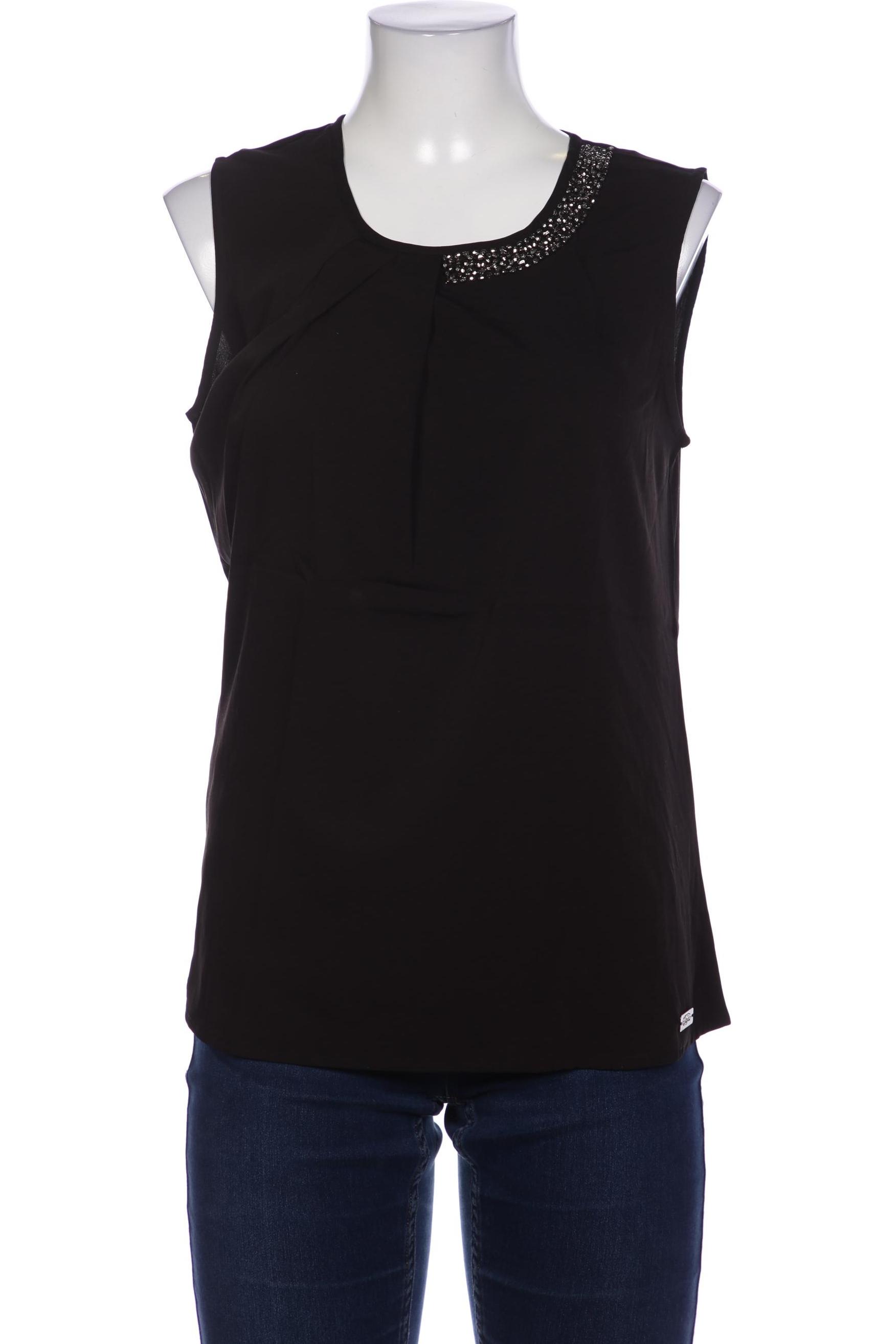 

Buffalo London Damen Bluse, schwarz, Gr. 38