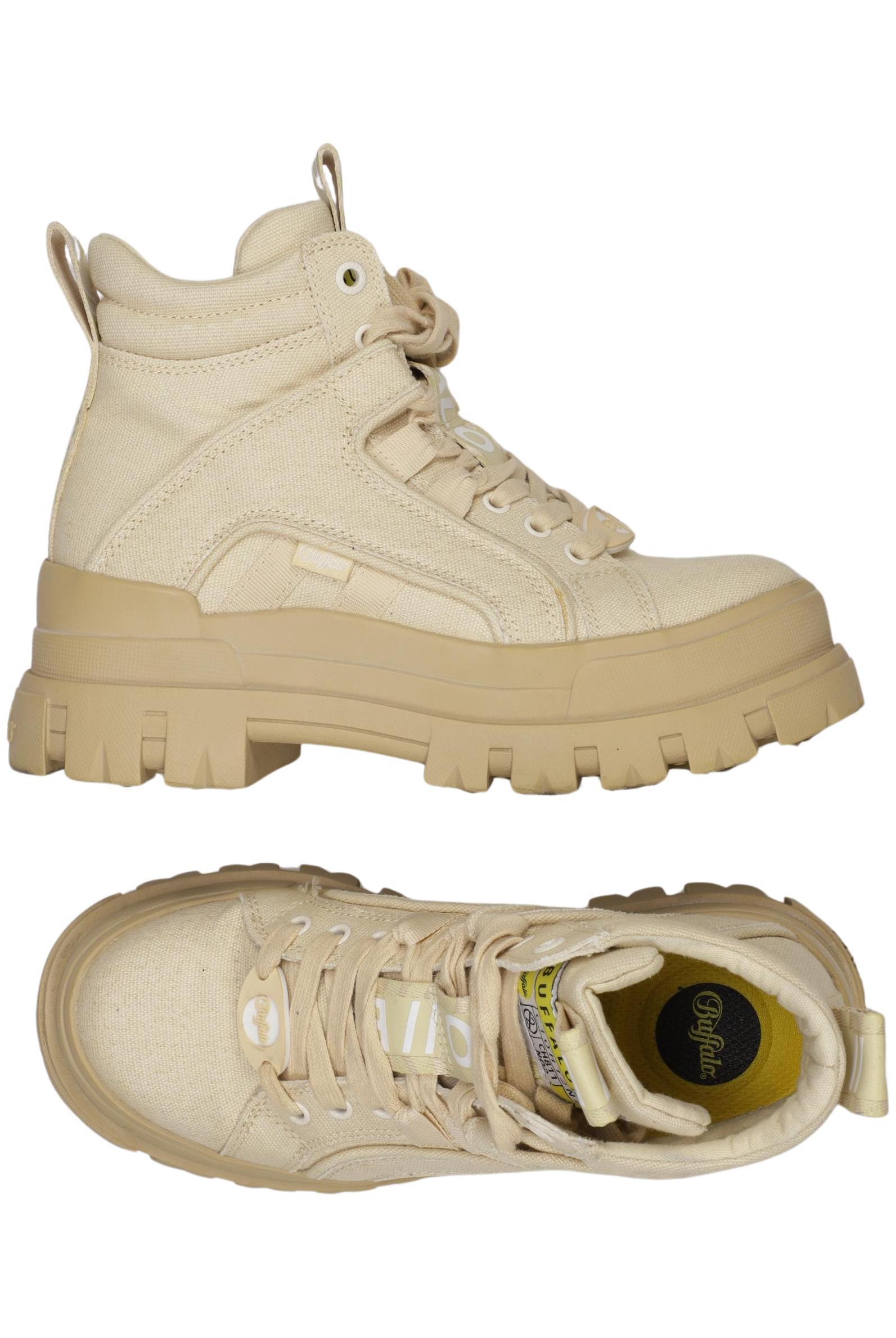 

Buffalo London Damen Stiefelette, beige, Gr. 36