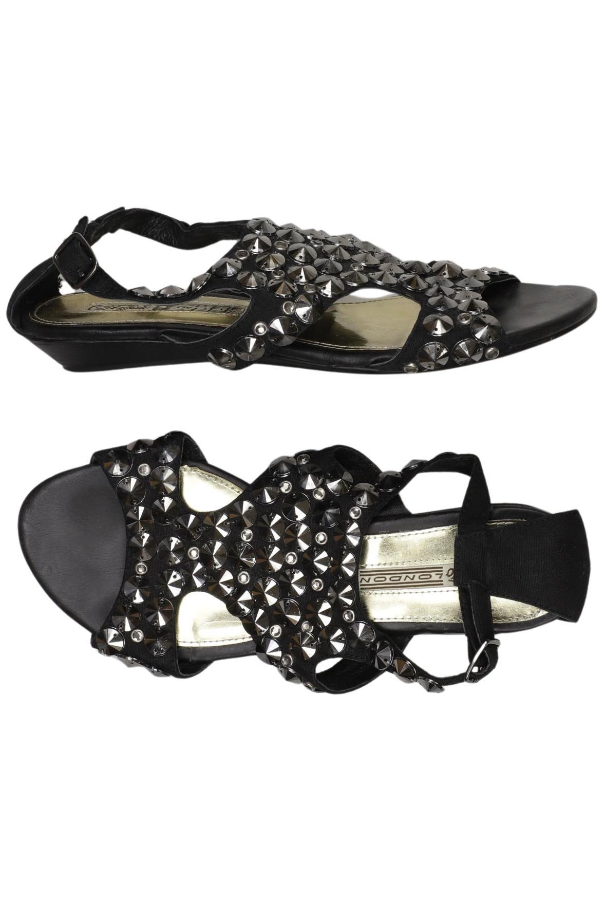 

Buffalo London Damen Sandale, schwarz, Gr. 36