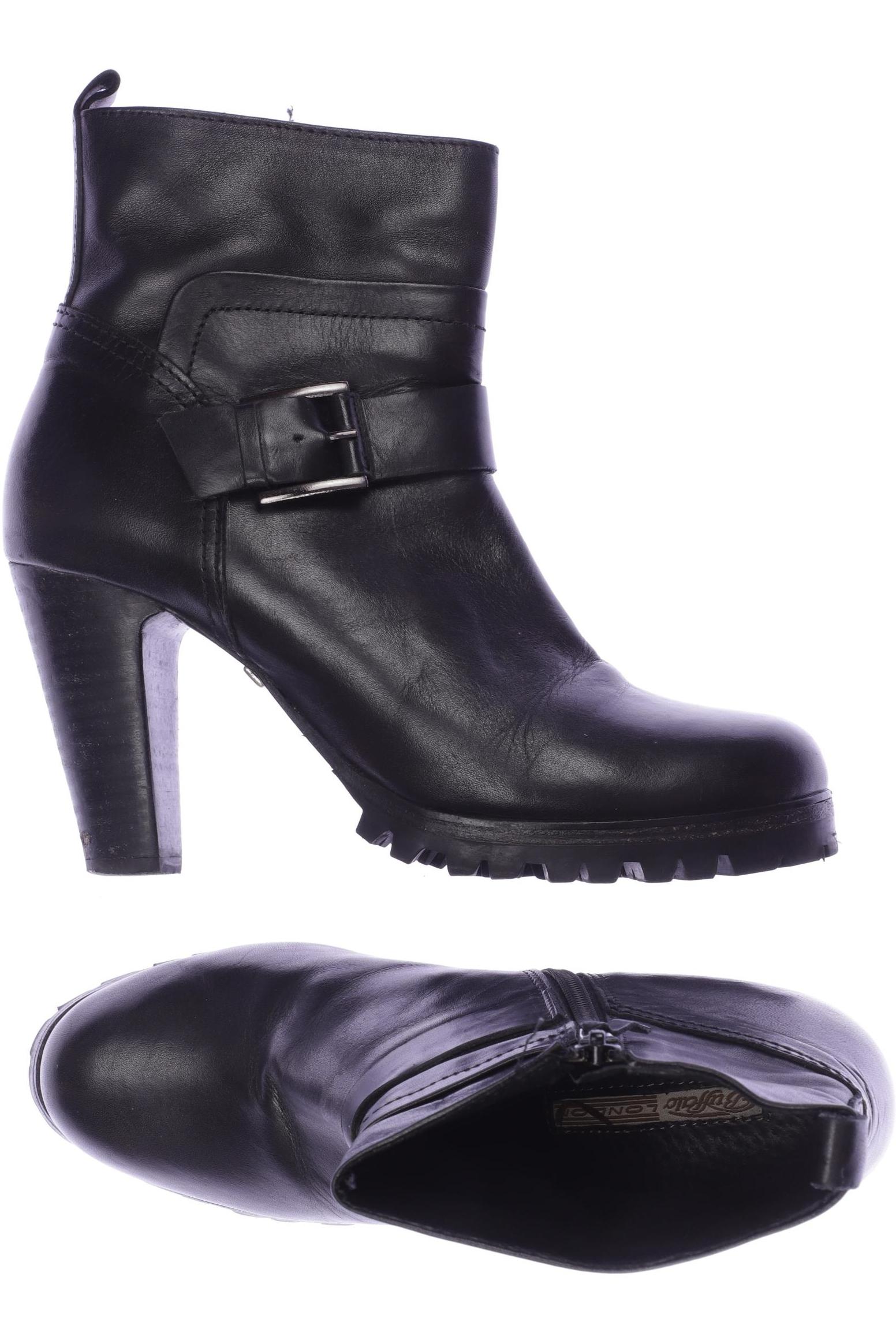 

Buffalo London Damen Stiefelette, schwarz, Gr. 39