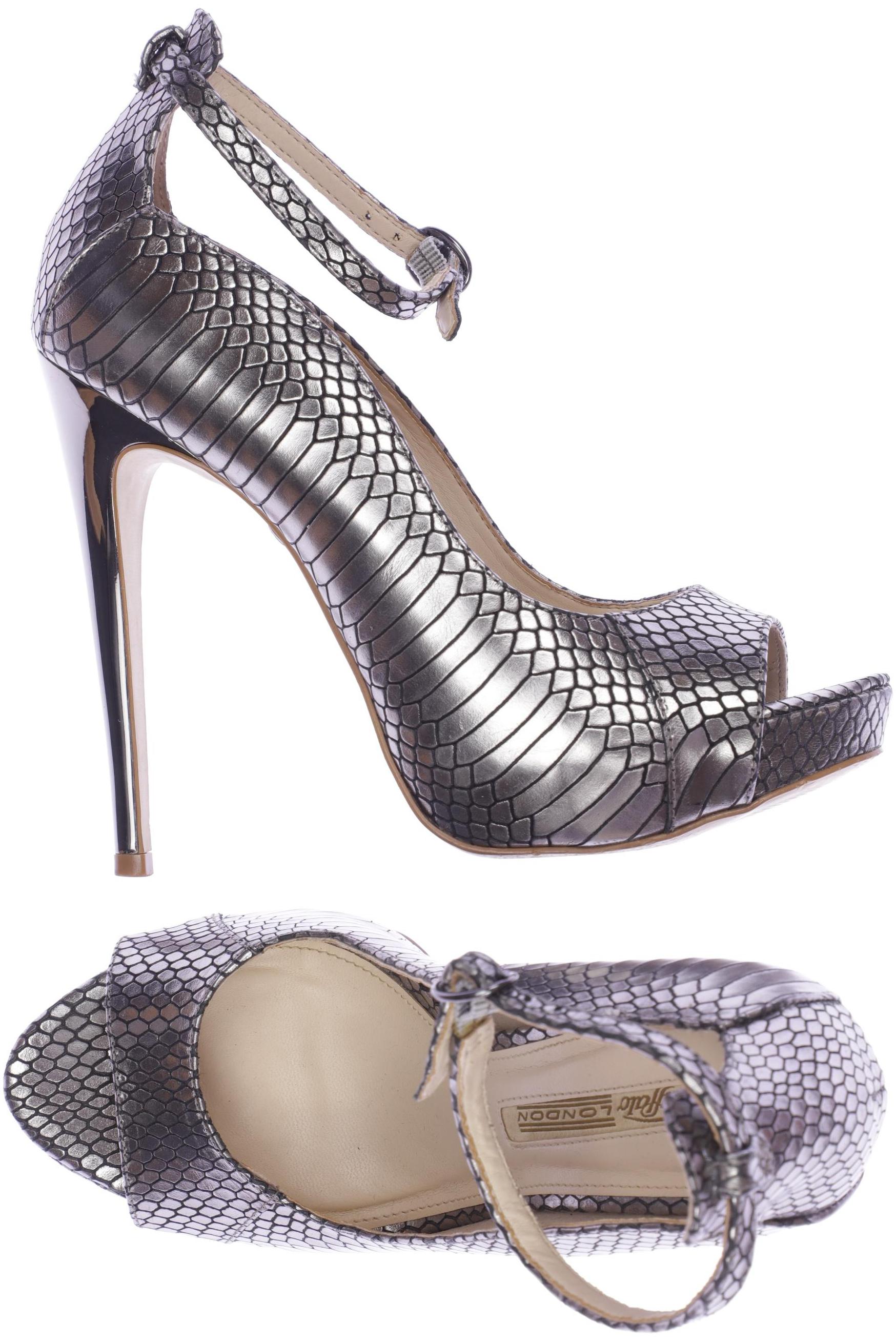 

Buffalo London Damen Pumps, silber, Gr. 37