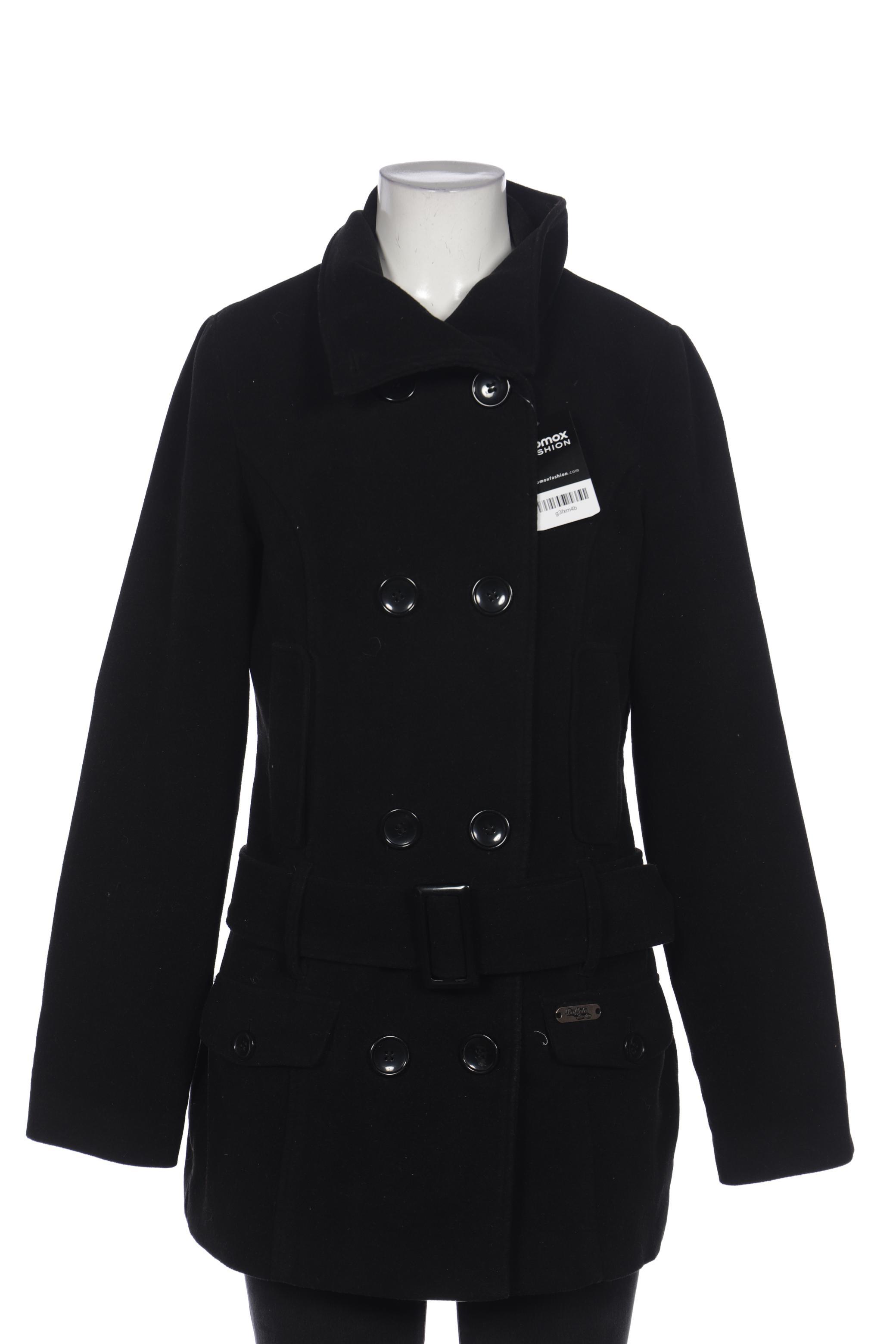 

Buffalo London Damen Mantel, schwarz, Gr. 36