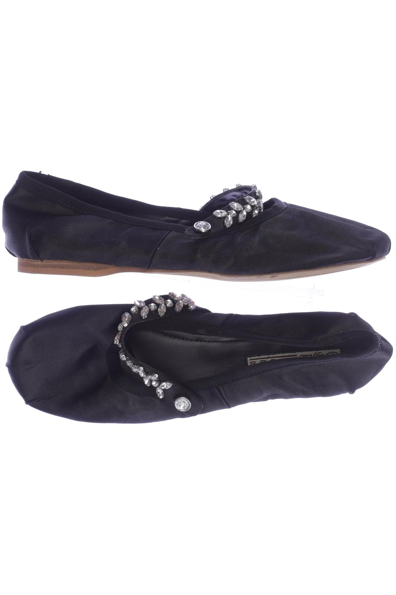 

Buffalo London Damen Ballerinas, schwarz, Gr. 39