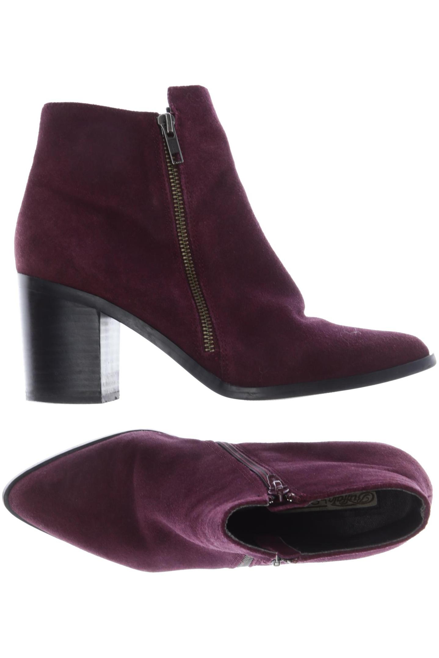 

Buffalo London Damen Stiefelette, bordeaux, Gr. 38