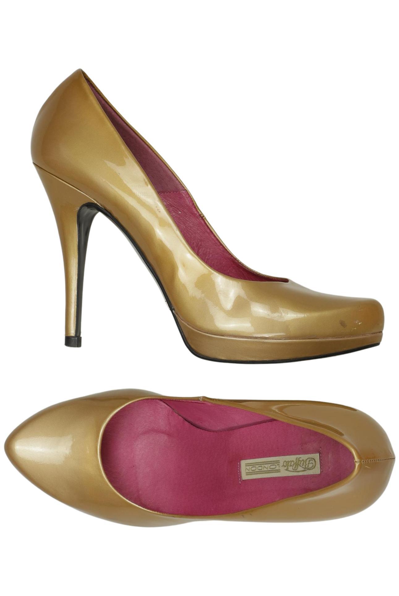 

Buffalo London Damen Pumps, gold, Gr. 40