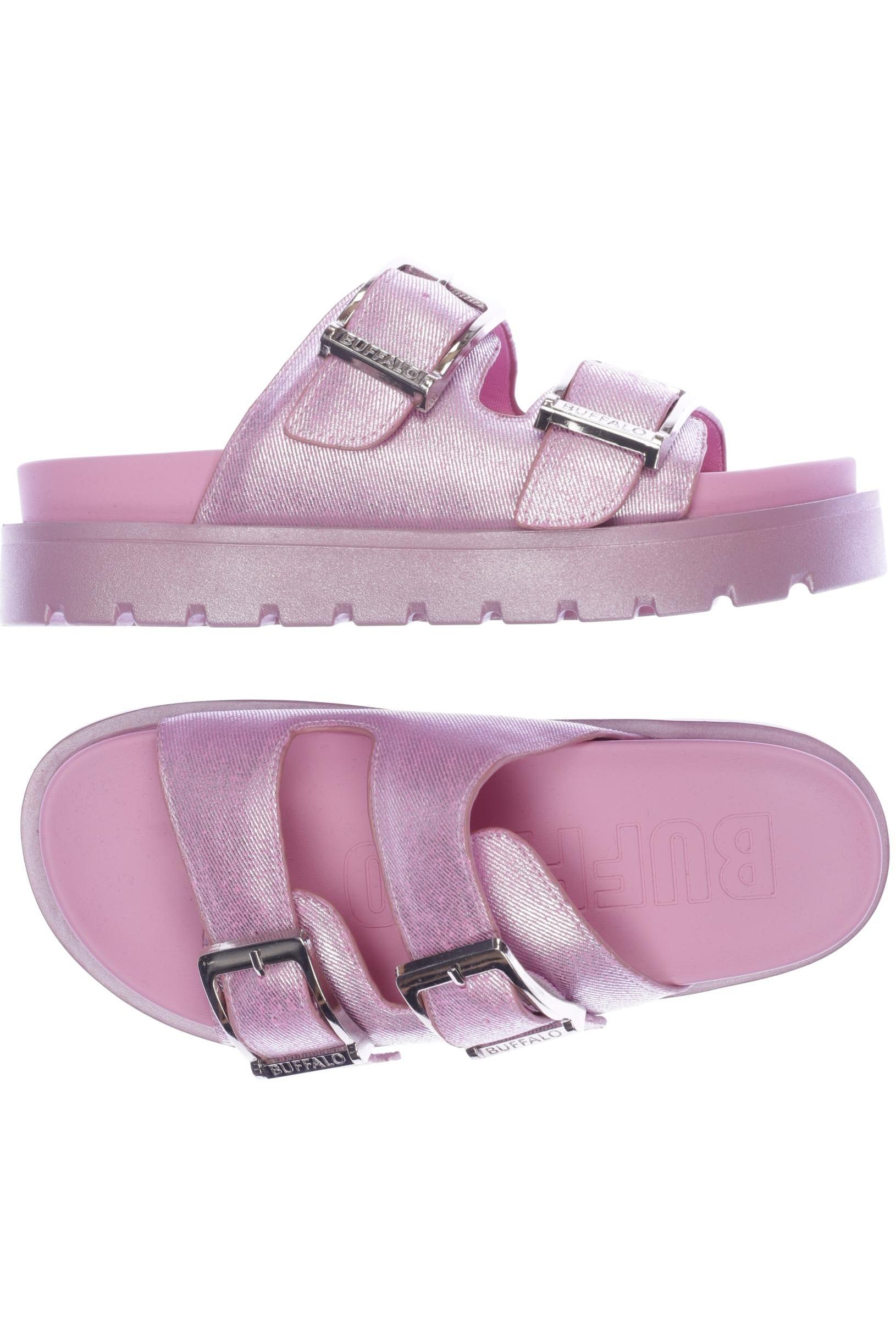 

Buffalo London Damen Sandale, pink, Gr. 38