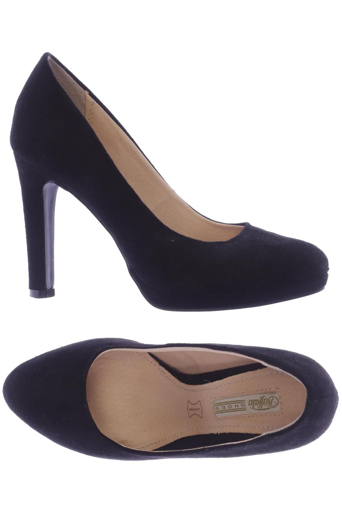 

Buffalo London Damen Pumps, schwarz, Gr. 37