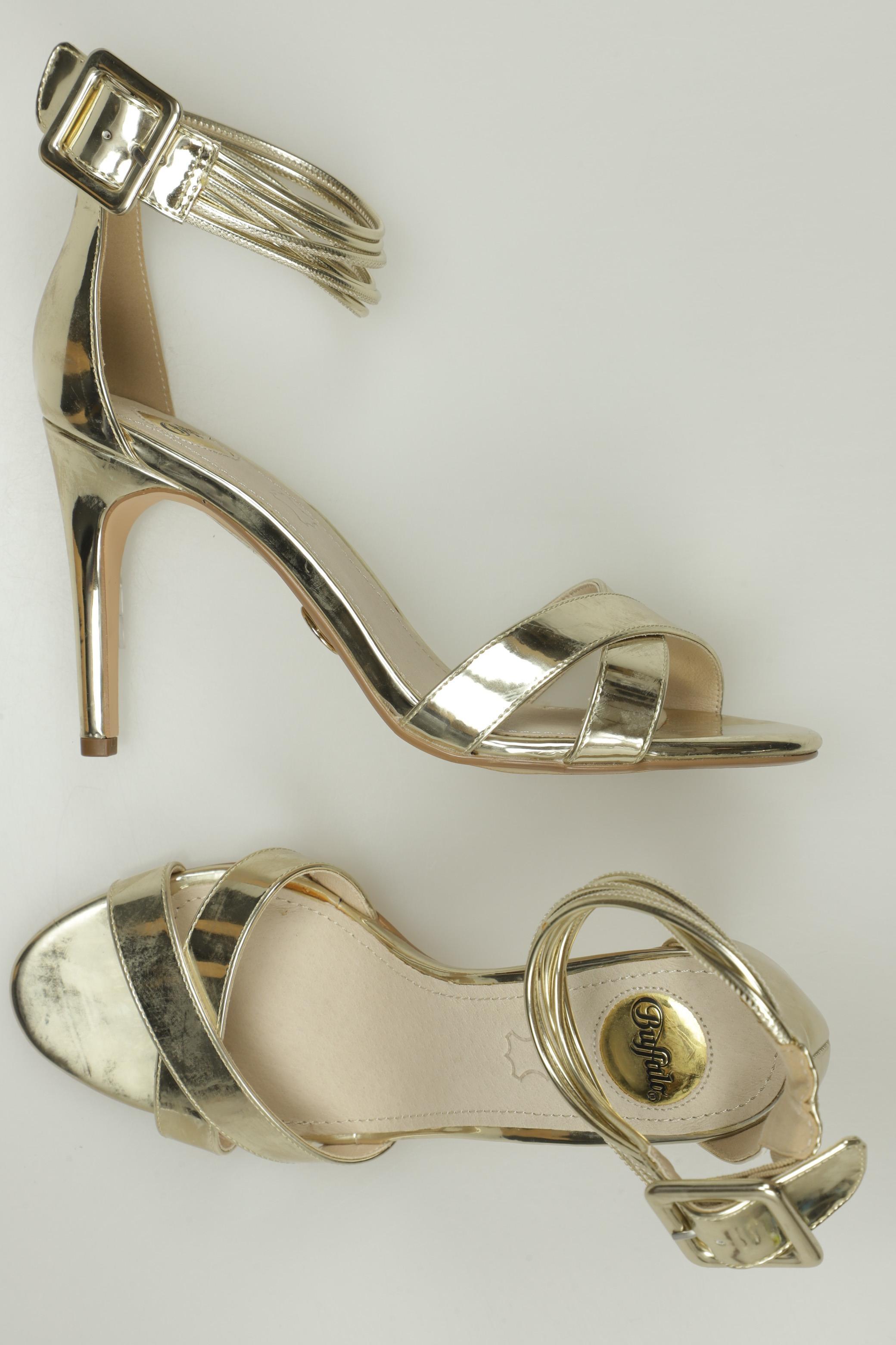 

Buffalo London Damen Sandale, gold, Gr. 39