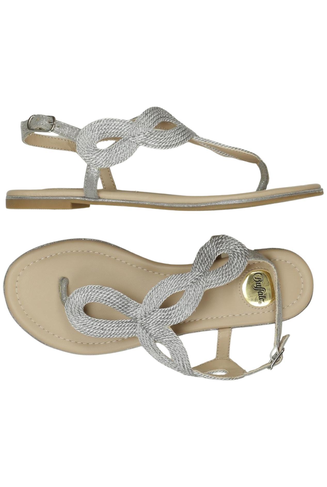 

Buffalo London Damen Sandale, silber, Gr. 36