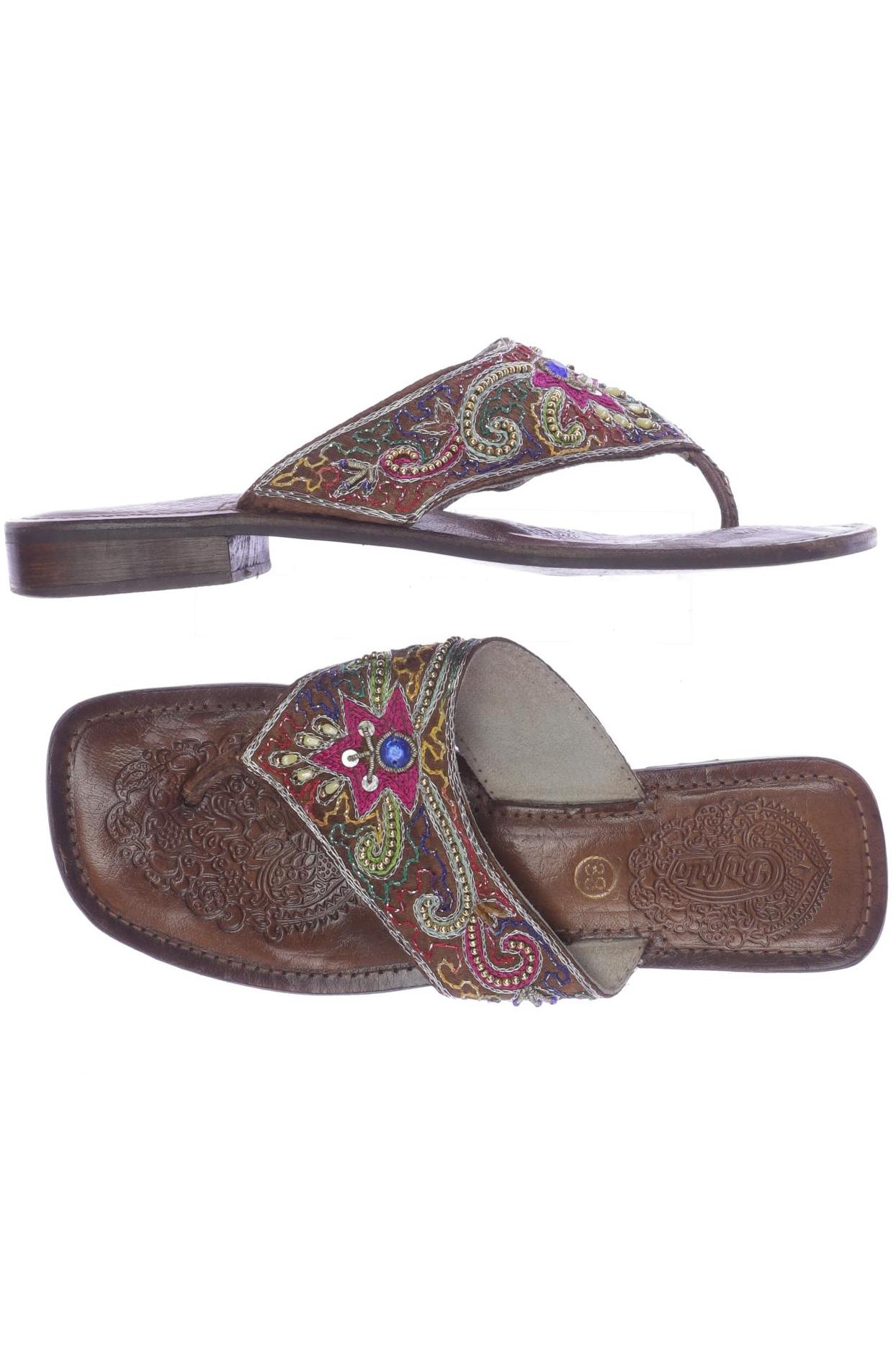 

Buffalo London Damen Sandale, braun, Gr. 38