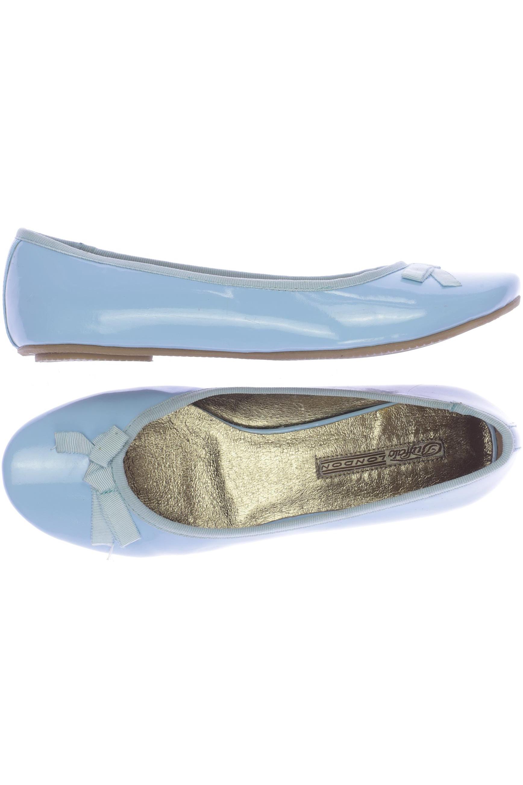 

Buffalo London Damen Ballerinas, blau, Gr. 38