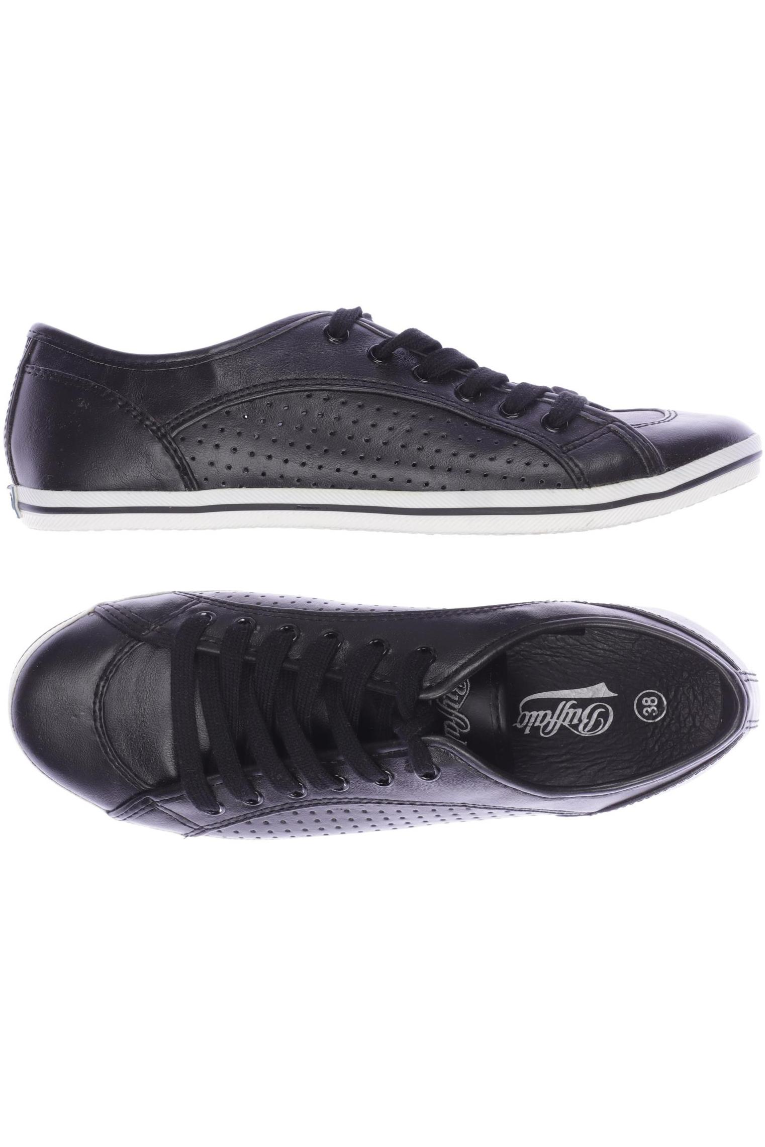

Buffalo London Damen Halbschuh, schwarz, Gr. 38