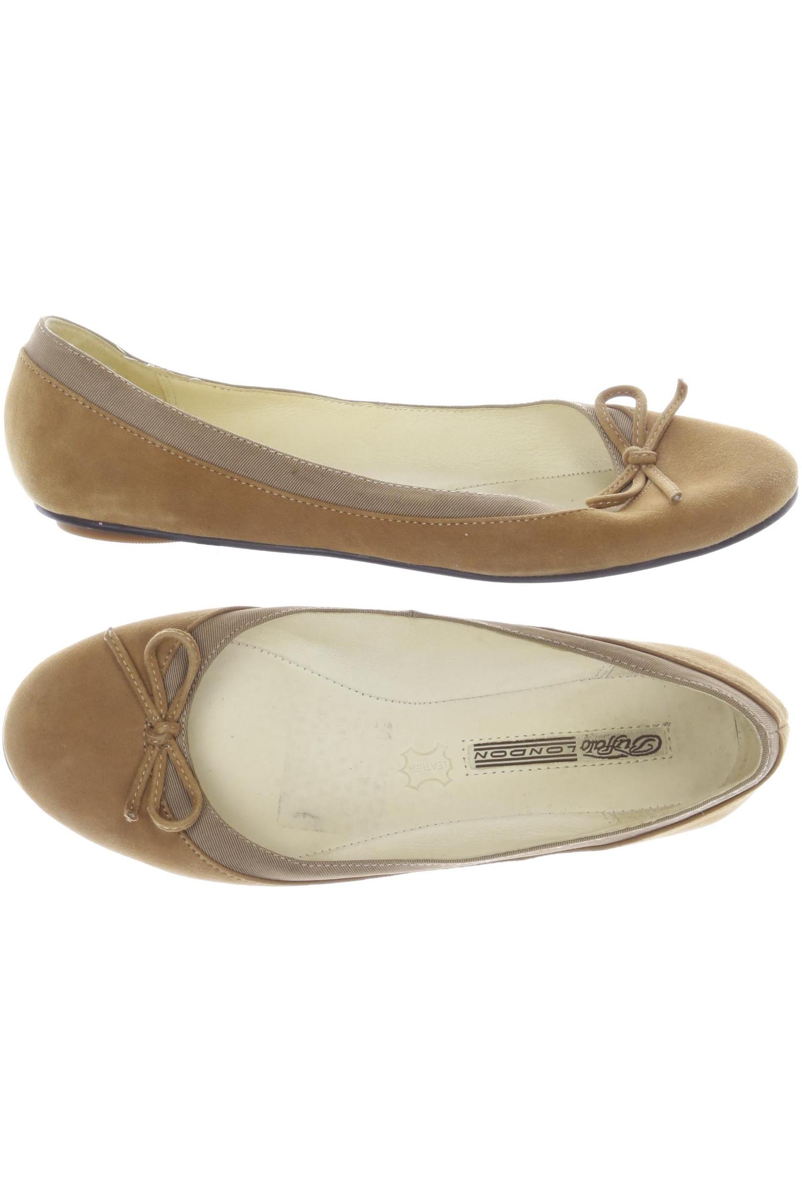 

Buffalo London Damen Ballerinas, beige, Gr. 38