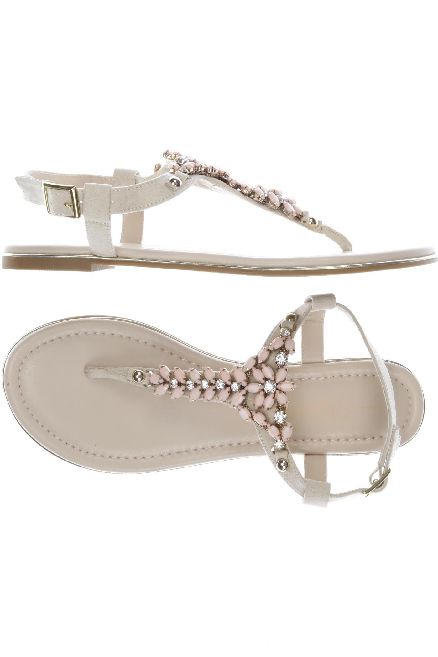 

Buffalo London Damen Sandale, beige, Gr. 40