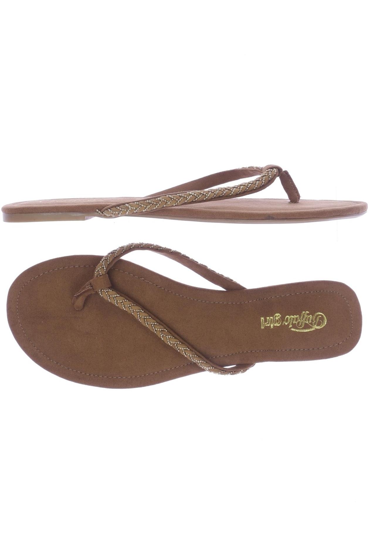 

Buffalo London Damen Sandale, braun, Gr. 39