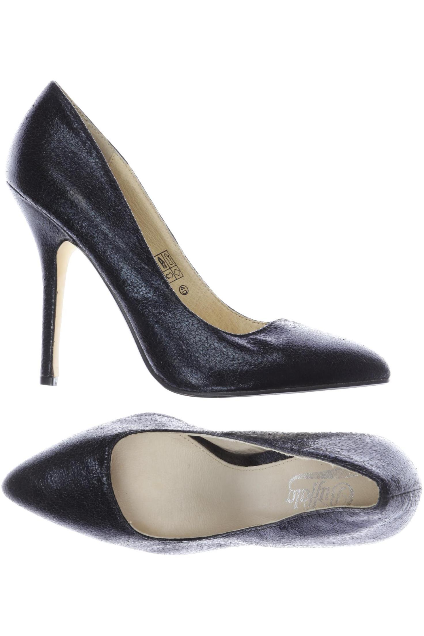 

Buffalo London Damen Pumps, schwarz, Gr. 40