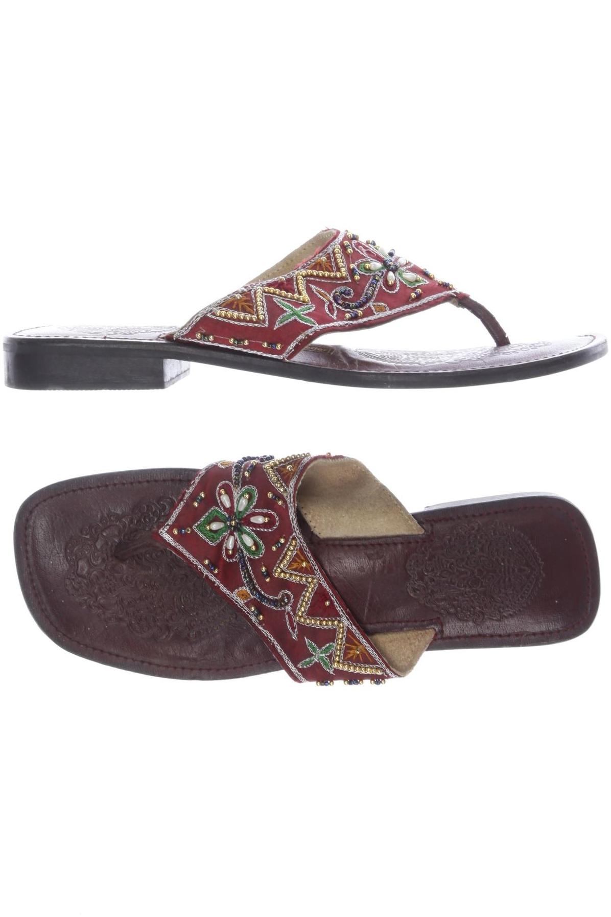 

Buffalo London Damen Sandale, bordeaux, Gr. 38