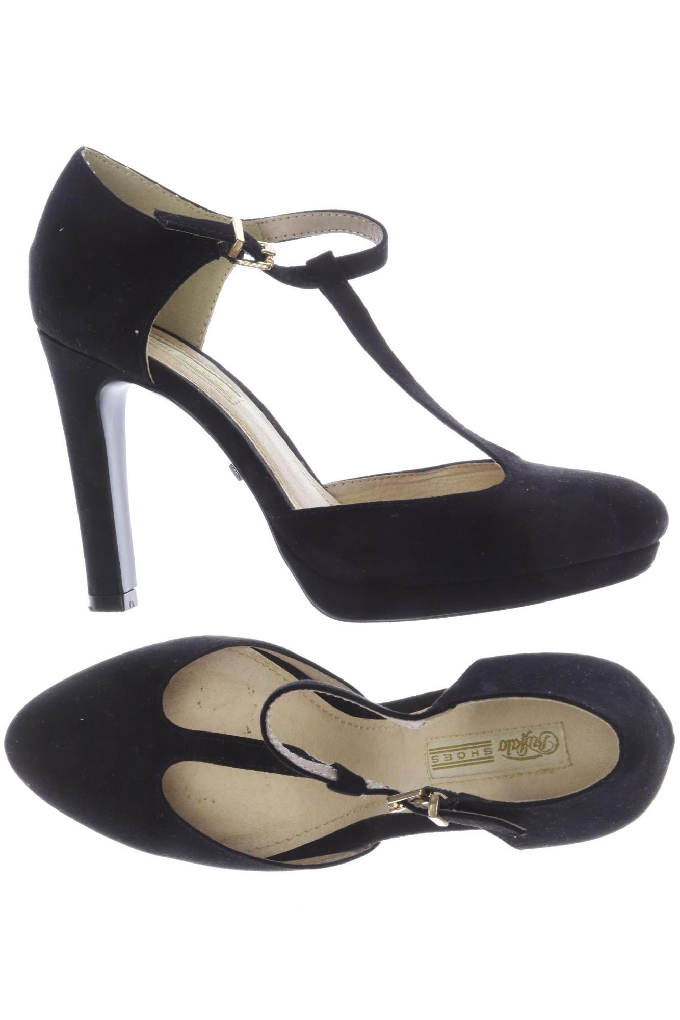 

Buffalo London Damen Pumps, schwarz, Gr. 37