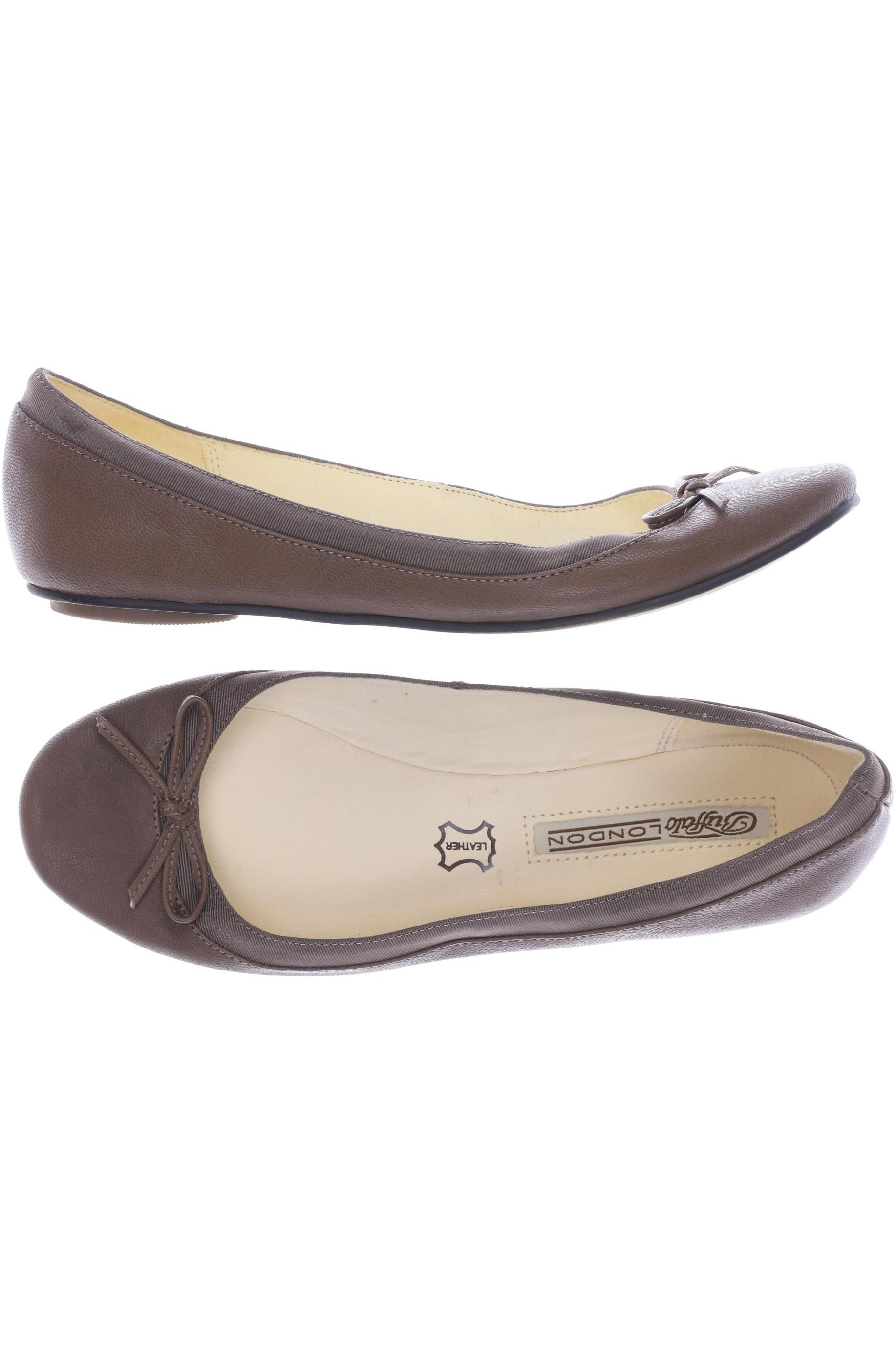 

Buffalo London Damen Ballerinas, braun, Gr. 38