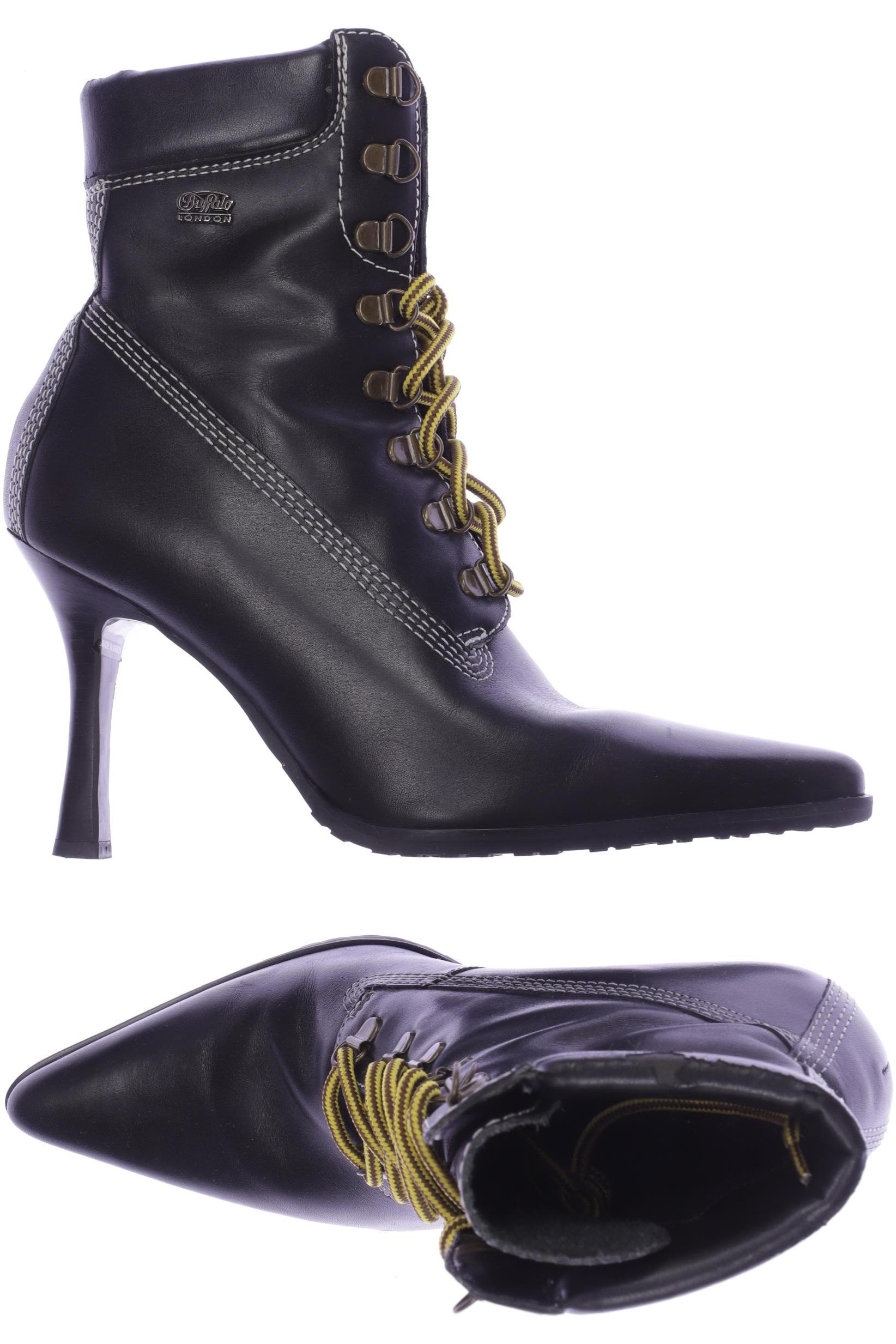 

Buffalo London Damen Stiefelette, schwarz, Gr. 39