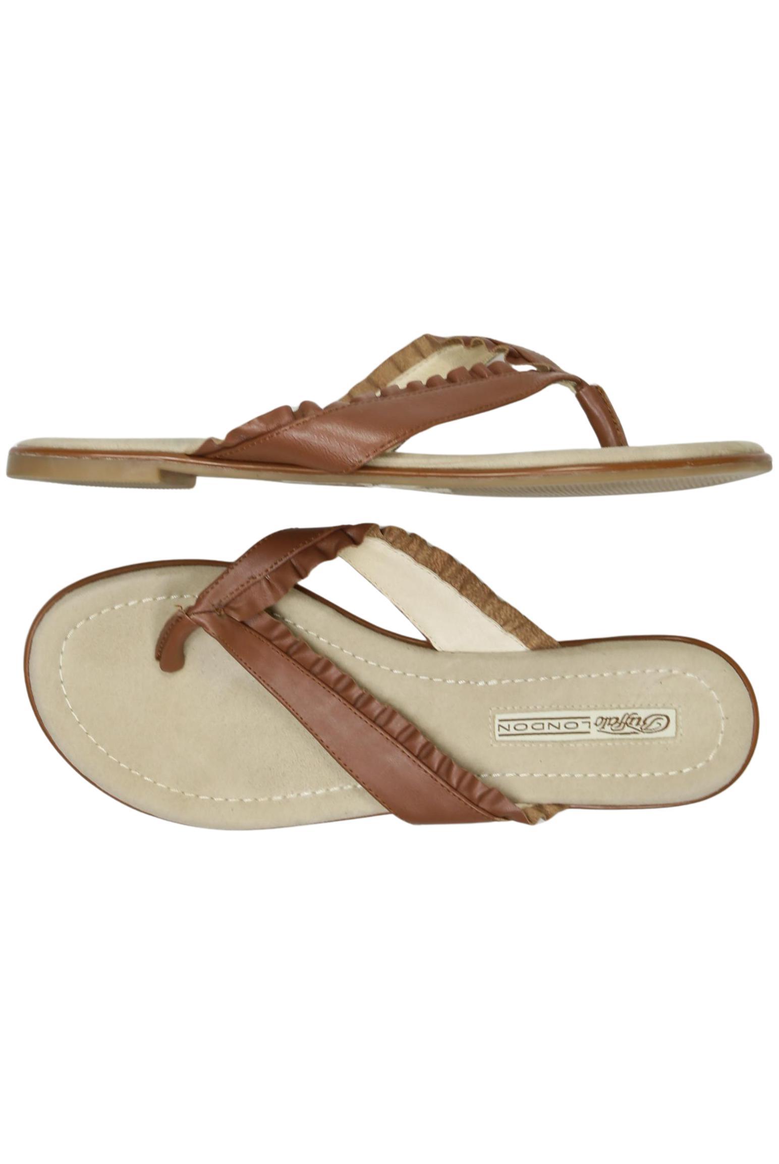 

Buffalo London Damen Sandale, braun, Gr. 40