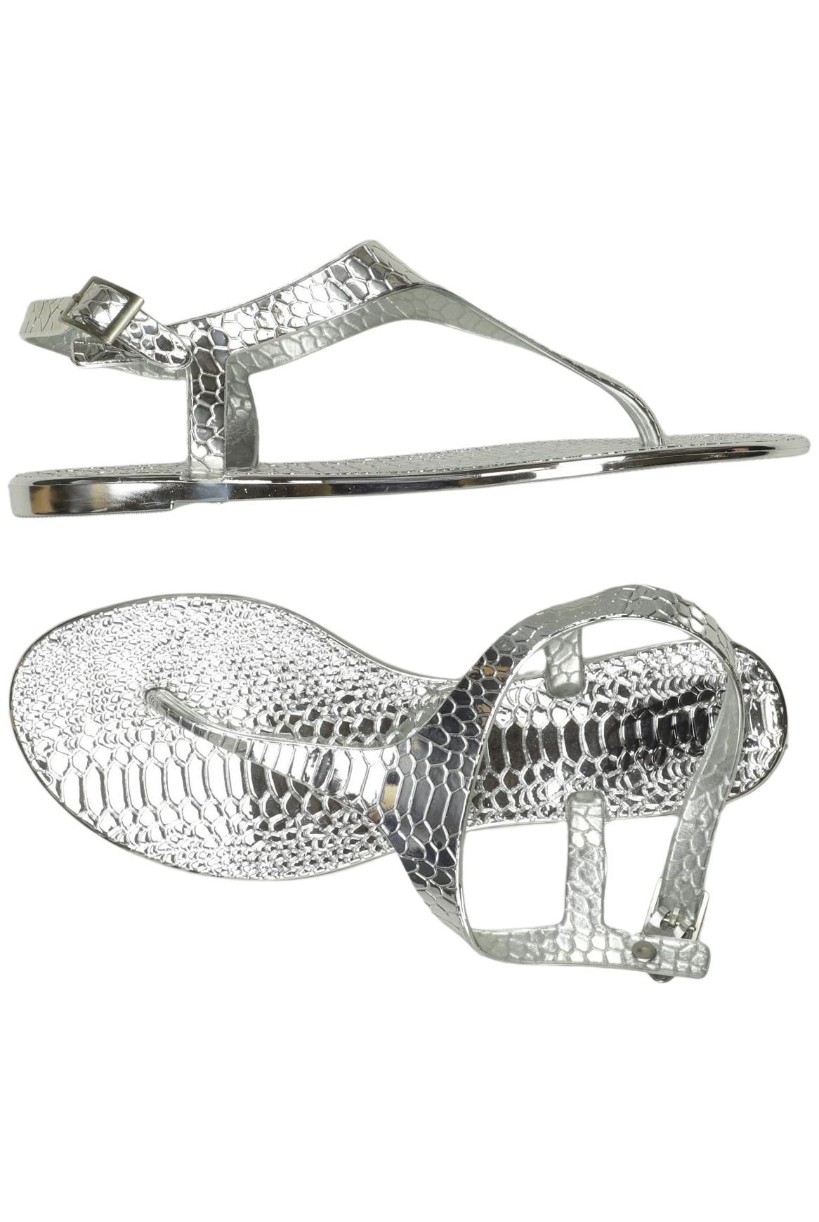 

Buffalo London Damen Sandale, silber, Gr. 40