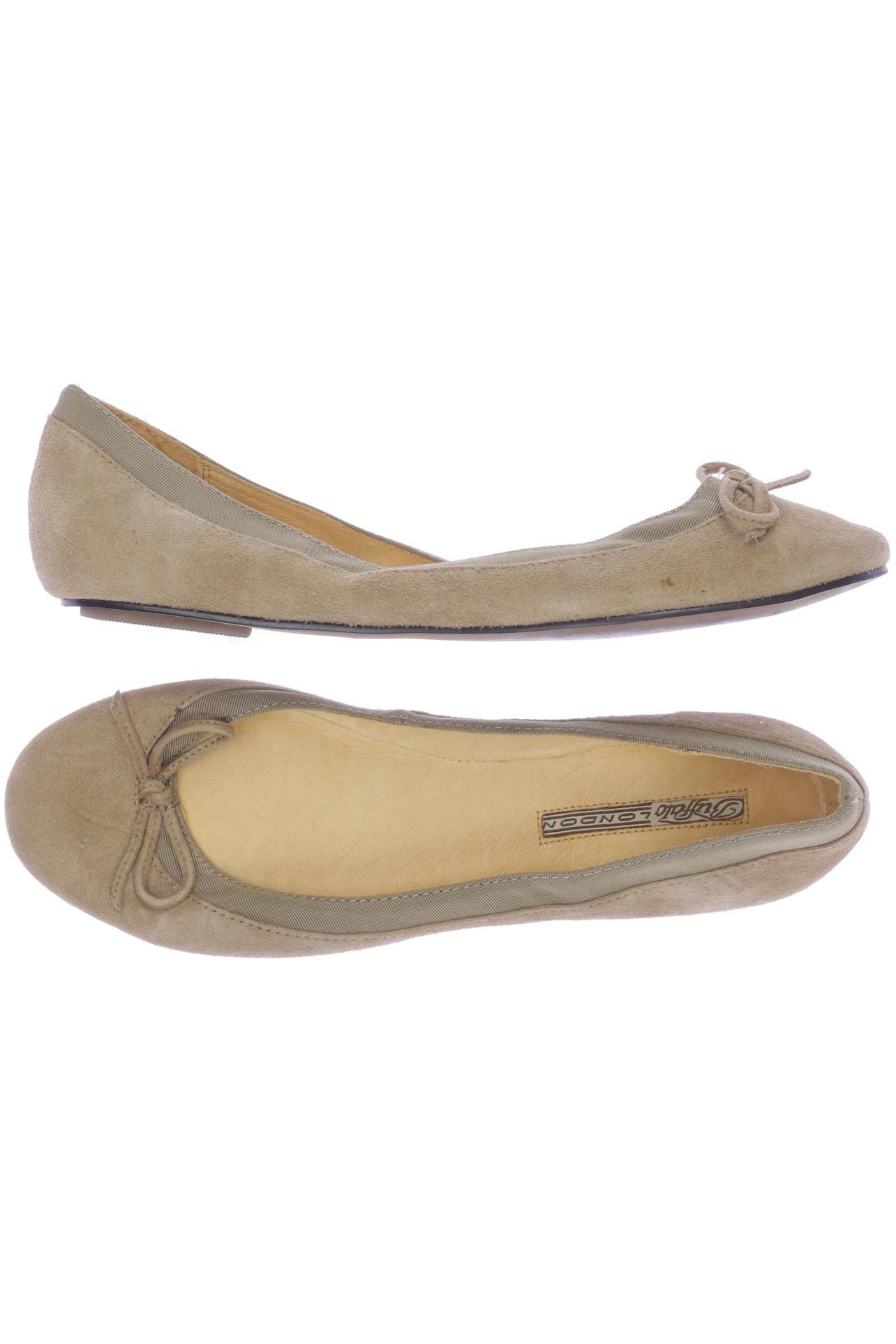 

Buffalo London Damen Halbschuh, beige, Gr. 39