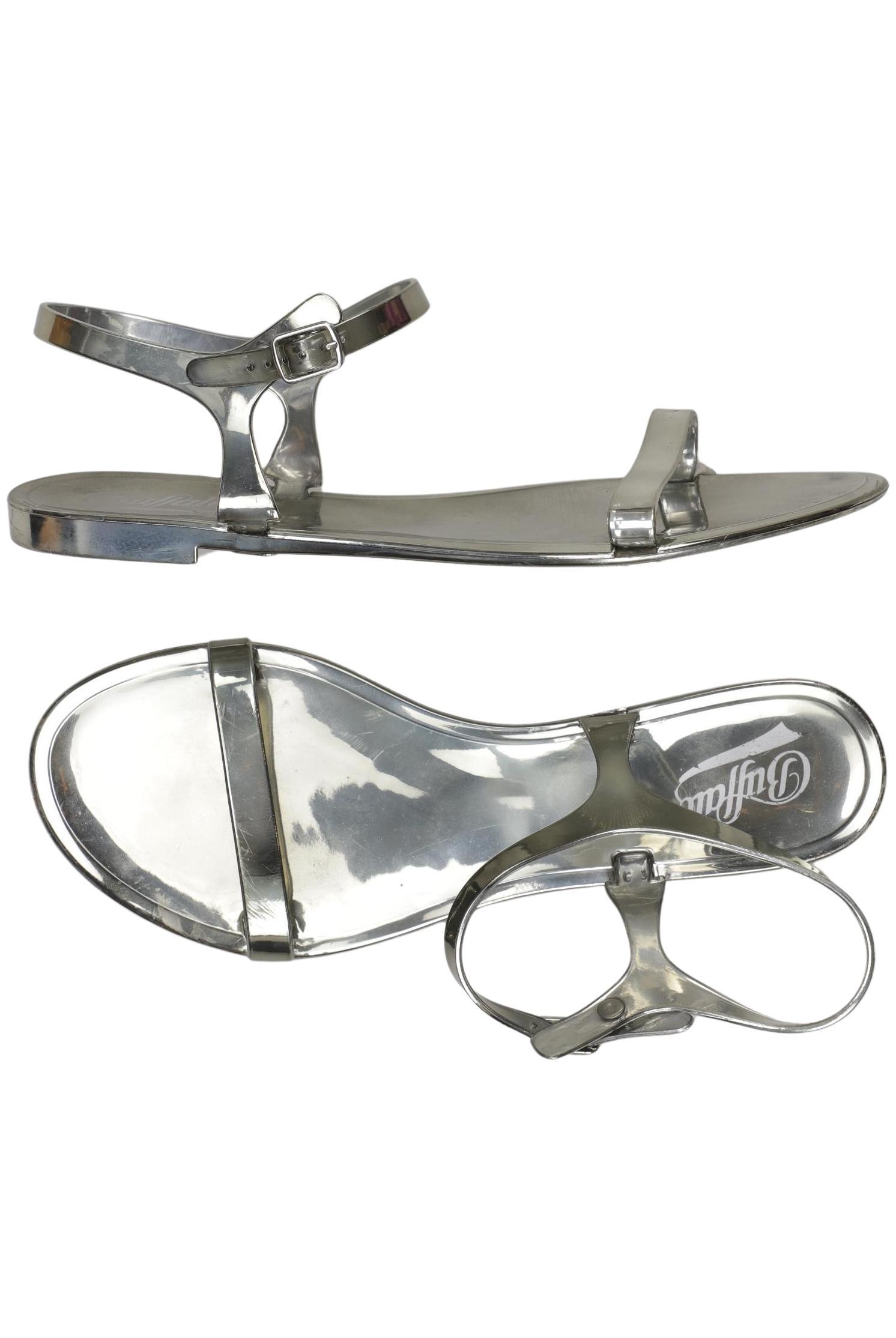 

Buffalo London Damen Sandale, silber, Gr. 40