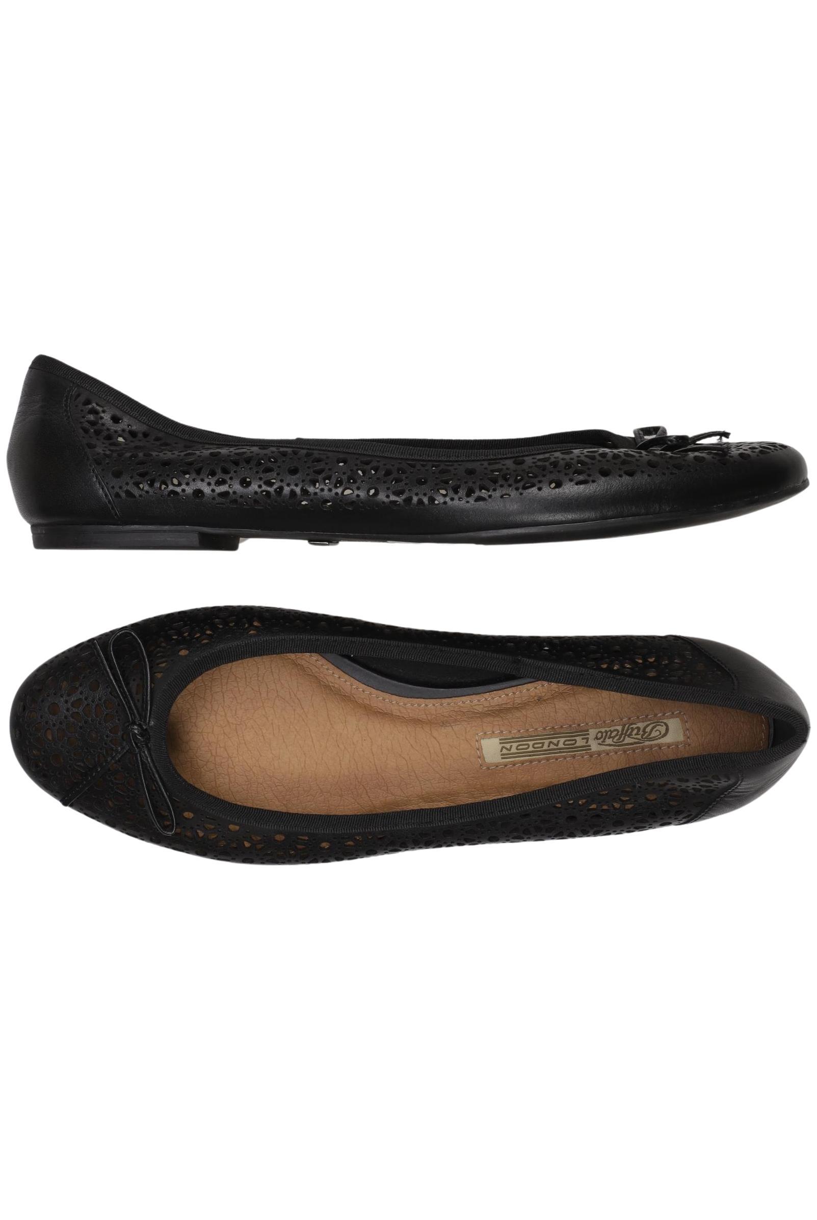 

Buffalo London Damen Ballerinas, schwarz, Gr. 41