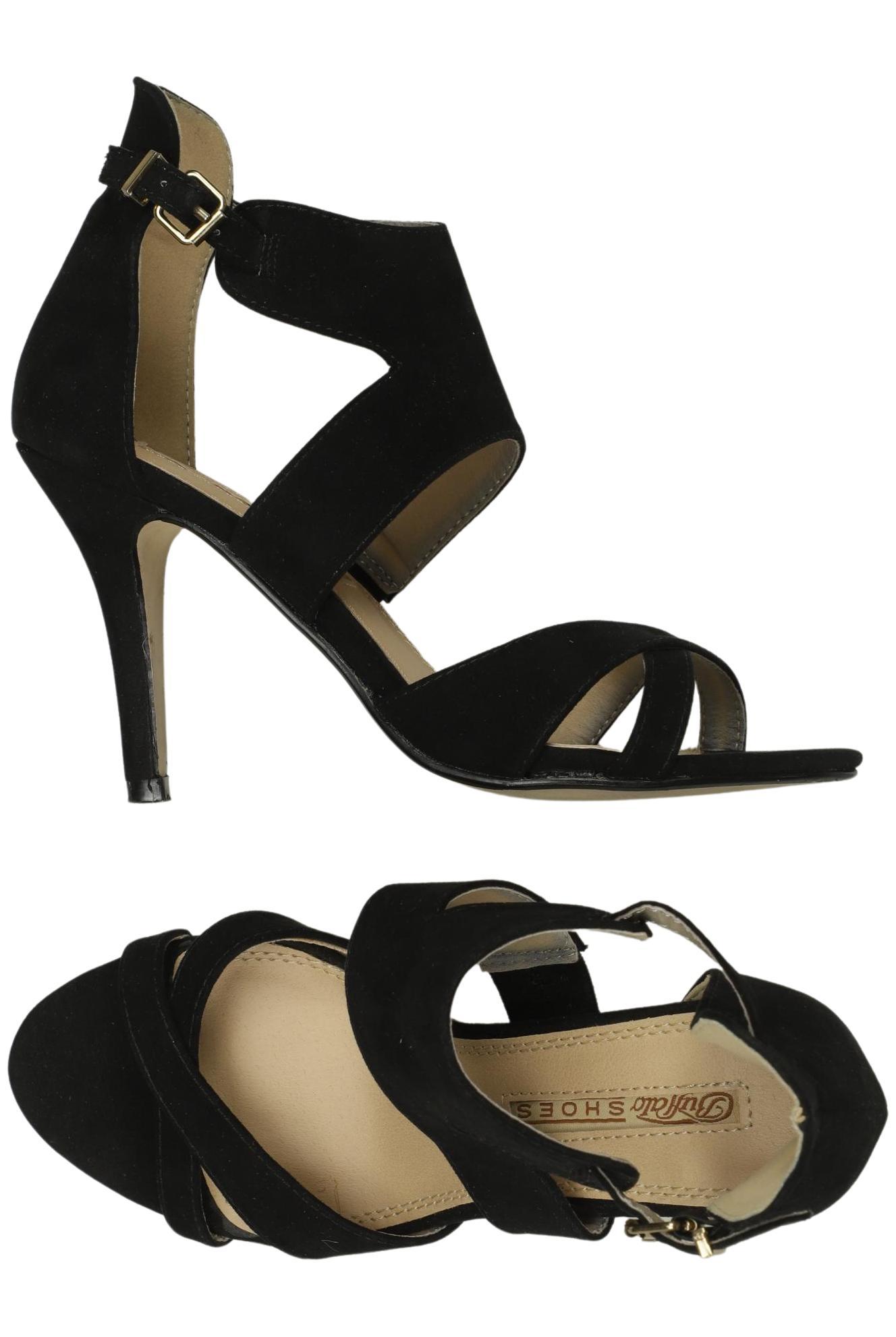 

Buffalo London Damen Sandale, schwarz, Gr. 36
