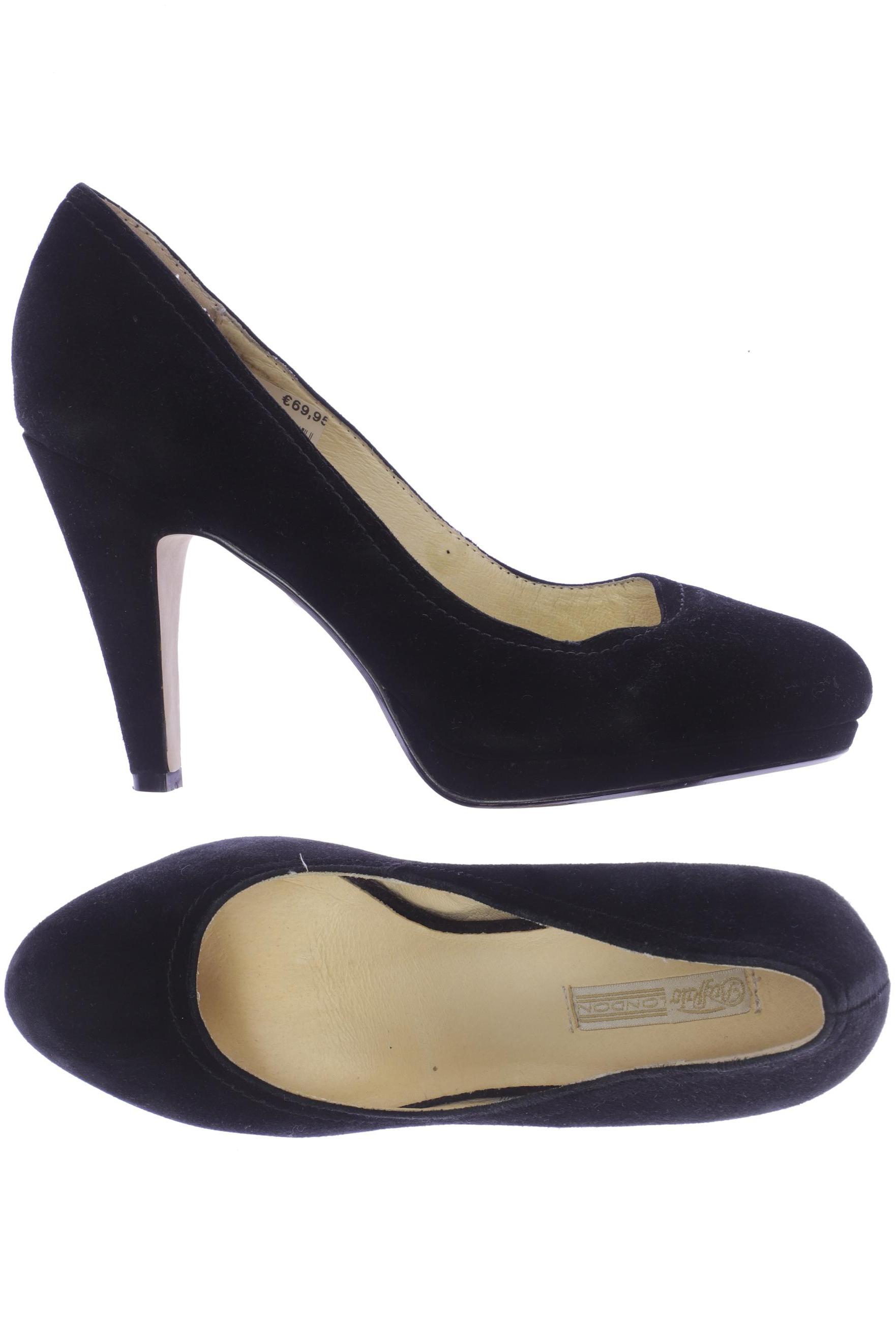 

Buffalo London Damen Pumps, schwarz, Gr. 39