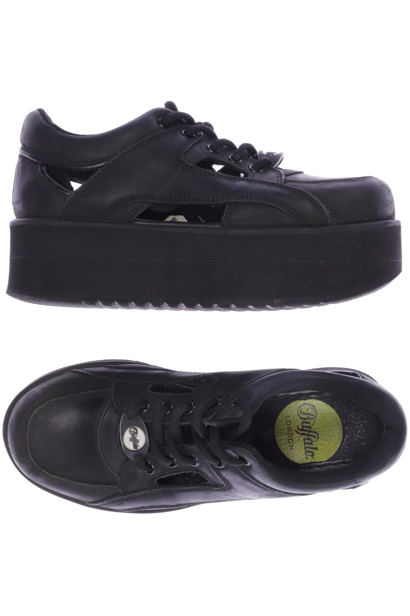 

Buffalo London Damen Halbschuh, schwarz, Gr. 38