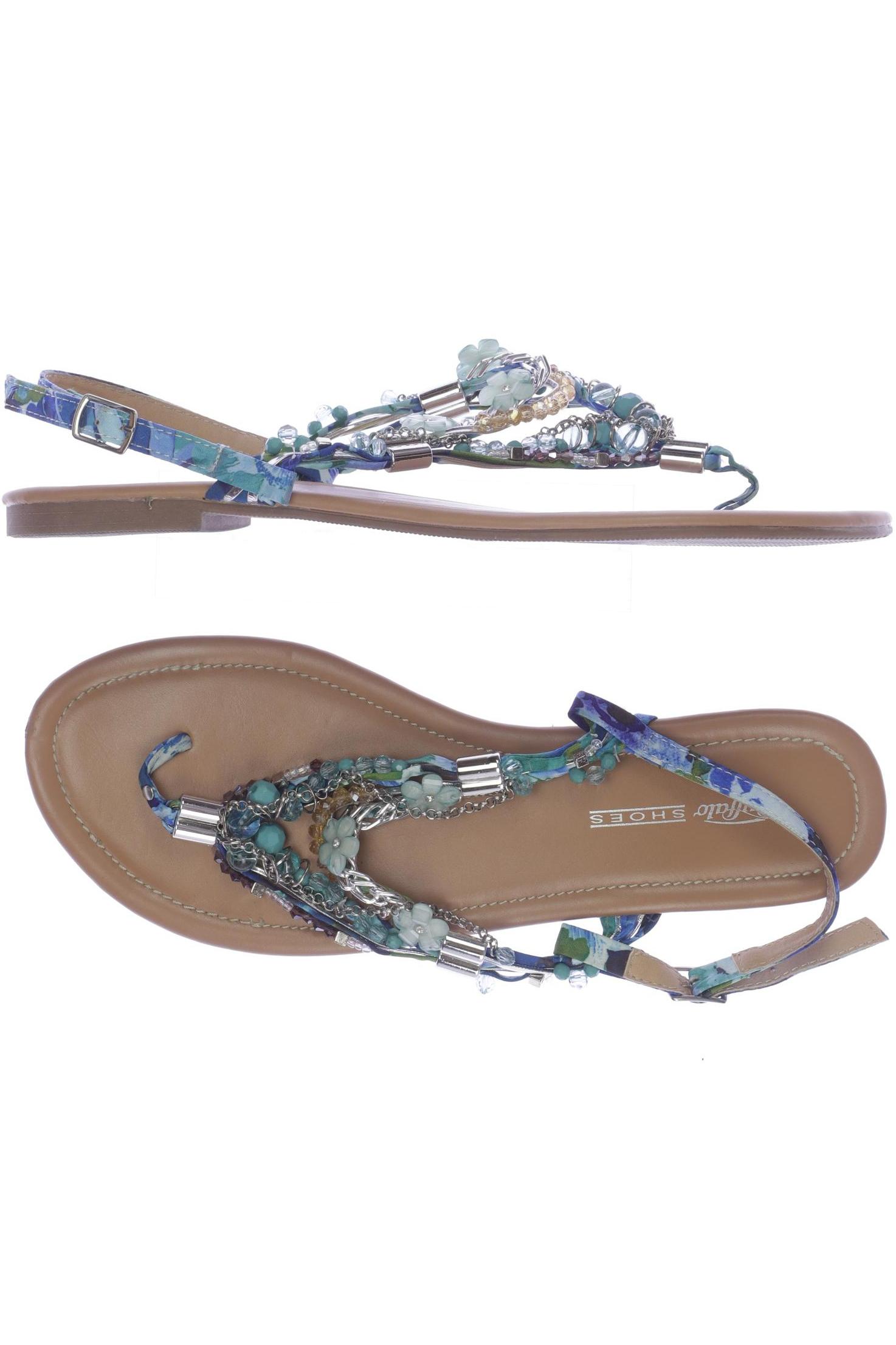

Buffalo London Damen Sandale, blau, Gr. 41