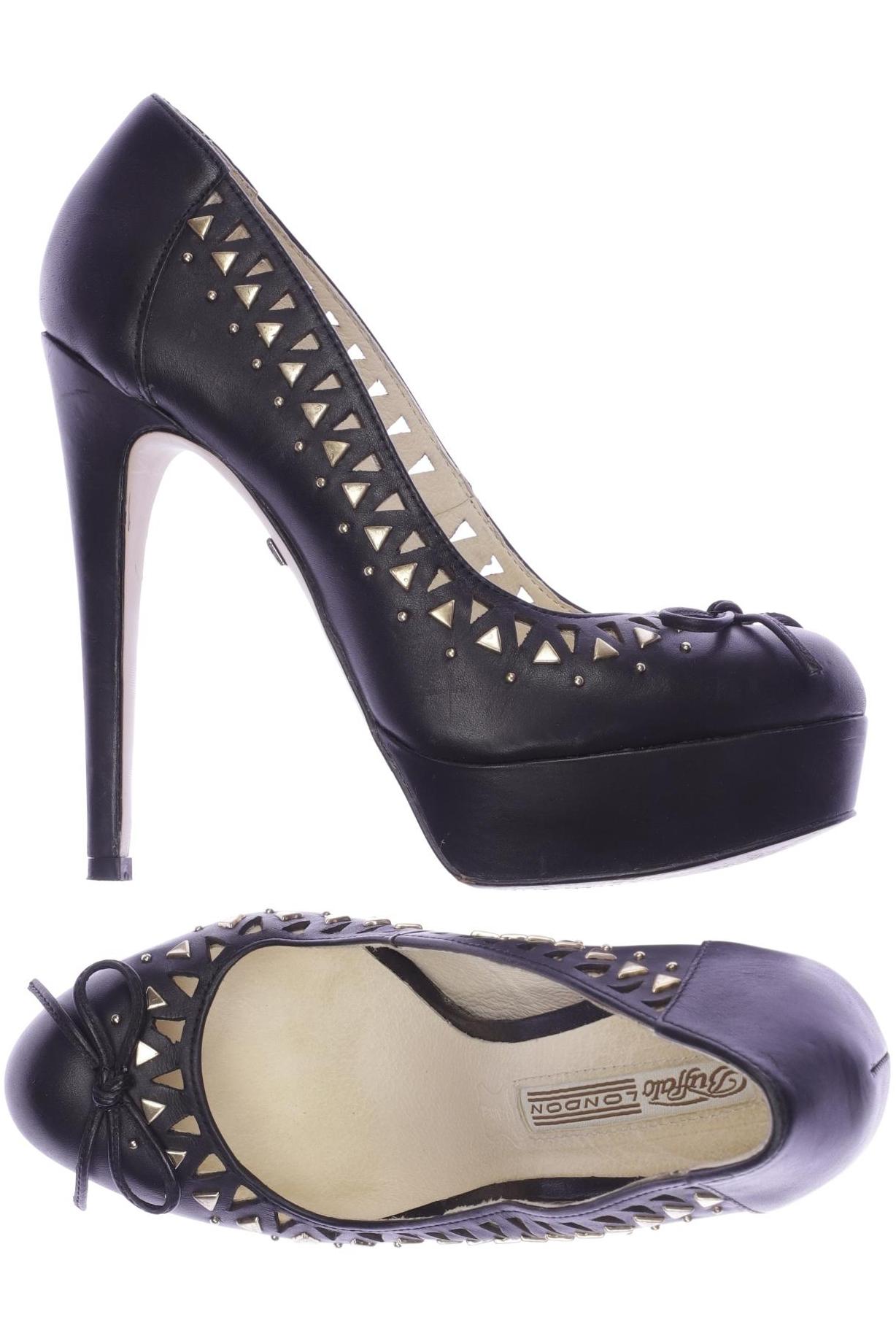 

Buffalo London Damen Pumps, schwarz, Gr. 37