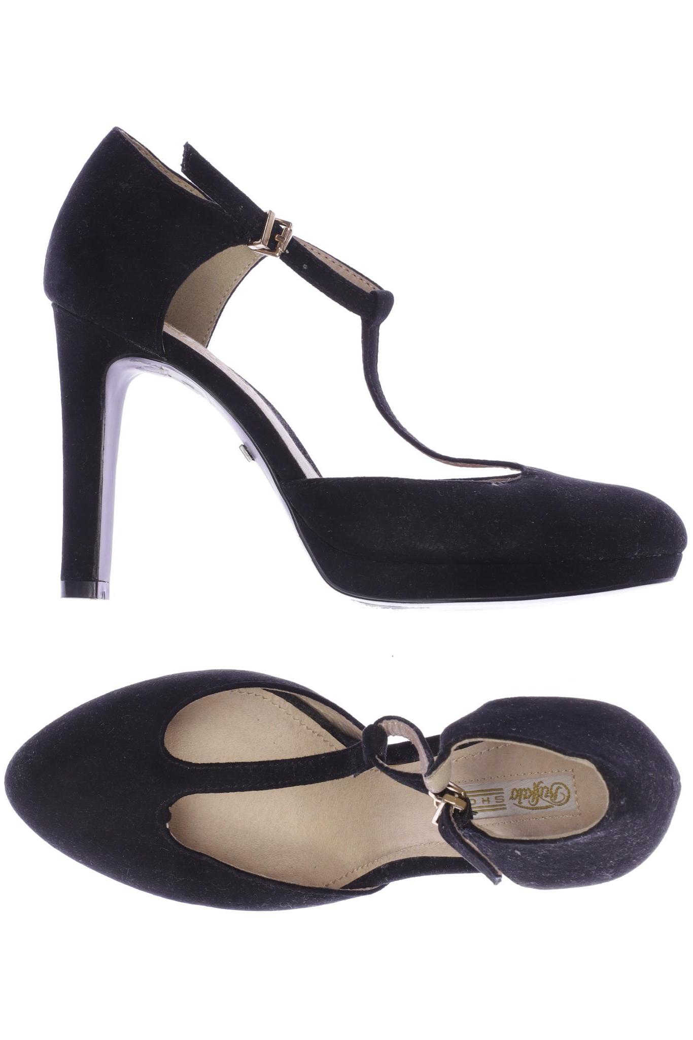 

Buffalo London Damen Pumps, schwarz, Gr. 38