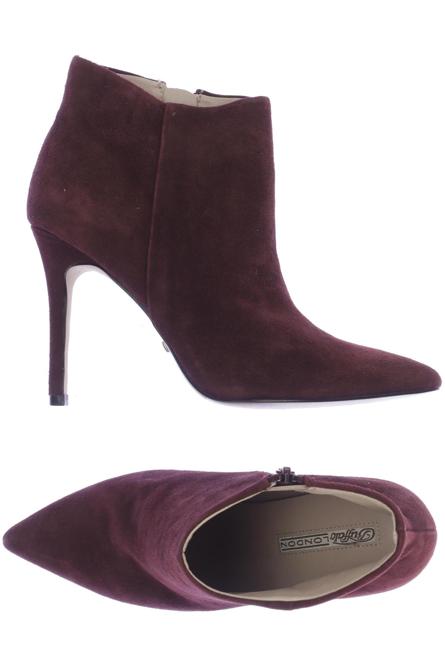 

Buffalo London Damen Stiefelette, bordeaux, Gr. 38