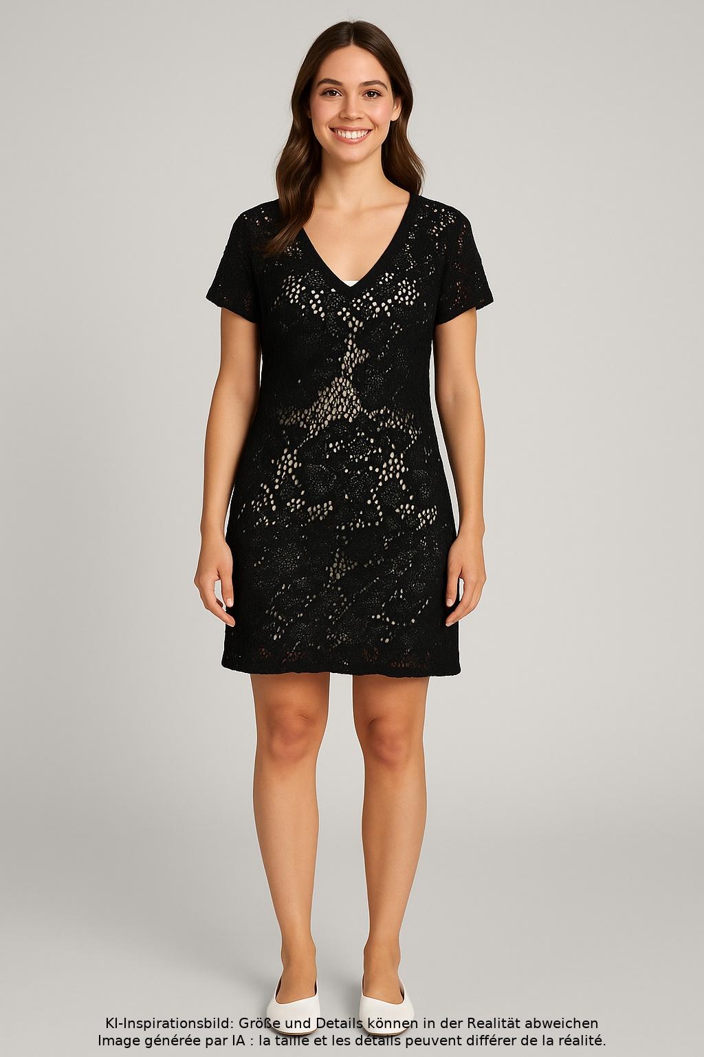 

Buffalo London Damen Kleid, schwarz, Gr. 42