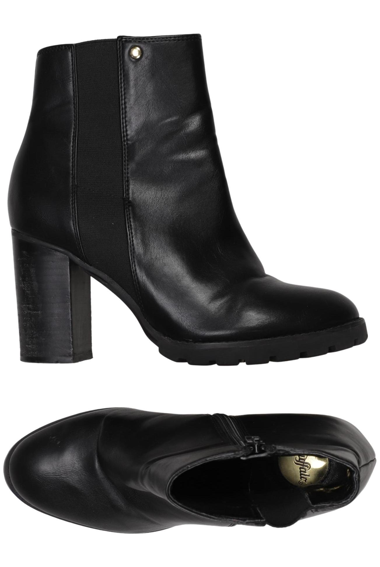 

Buffalo London Damen Stiefelette, schwarz, Gr. 39