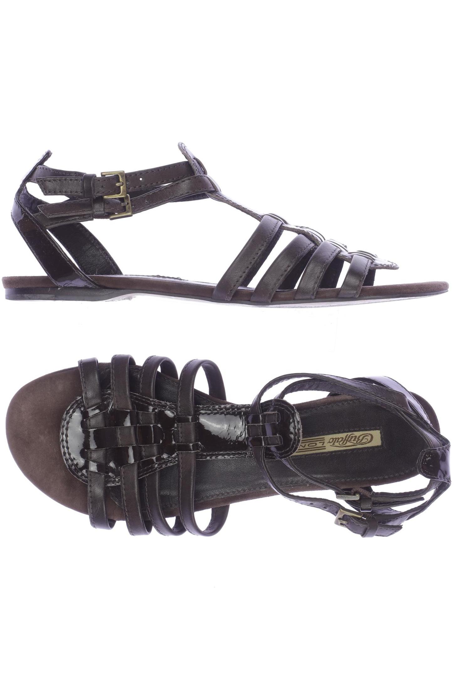 

Buffalo London Damen Sandale, braun, Gr. 38