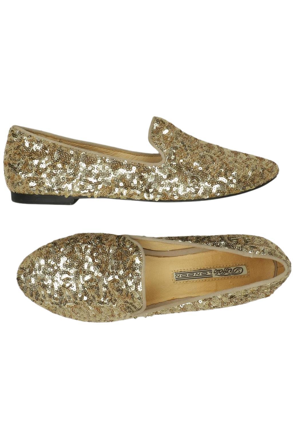 

Buffalo London Damen Ballerinas, gold, Gr. 36