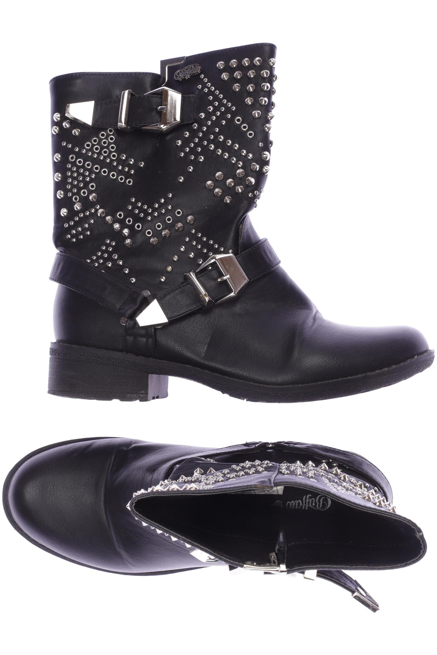 

Buffalo London Damen Stiefel, schwarz, Gr. 38