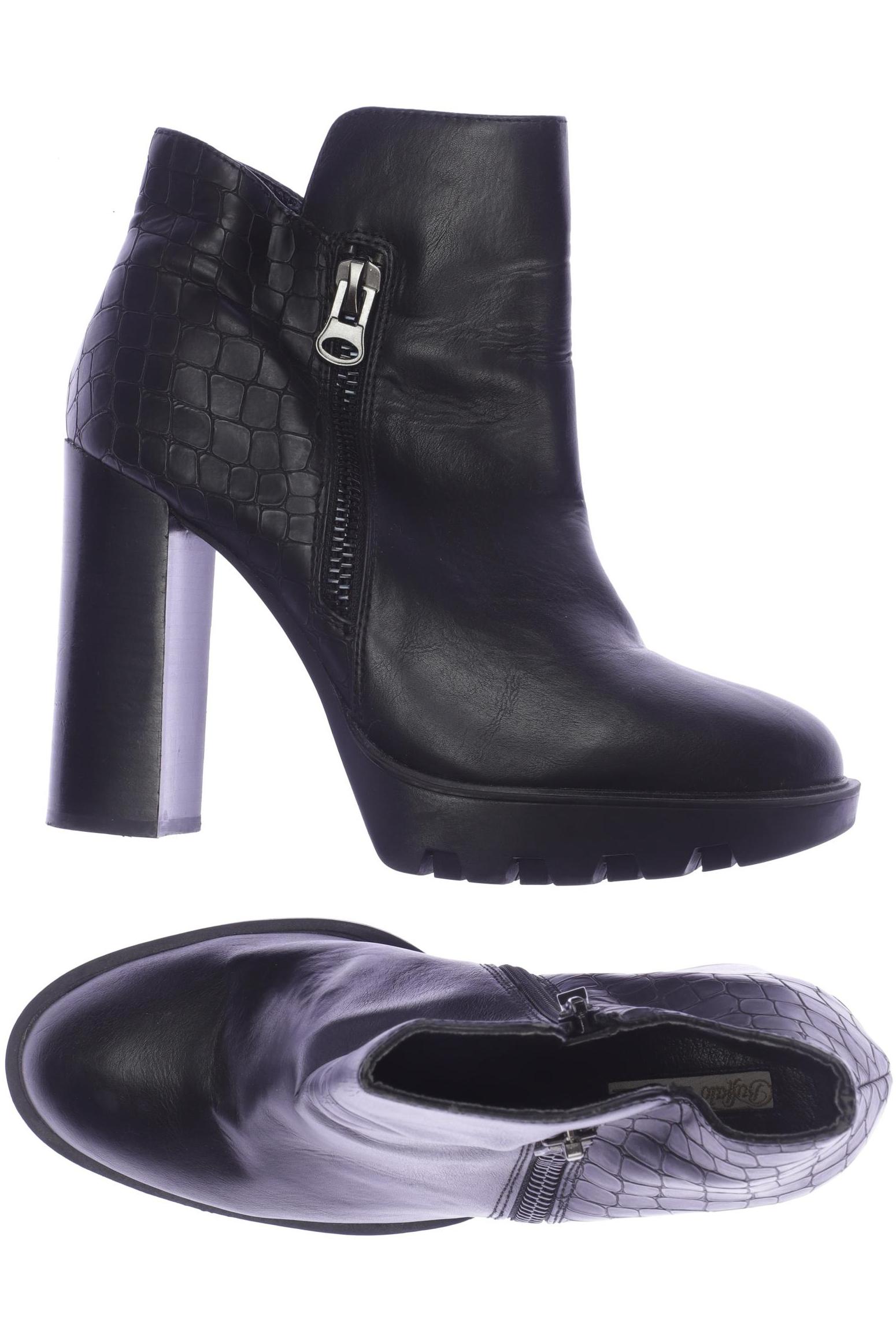 

Buffalo London Damen Stiefelette, schwarz, Gr. 40