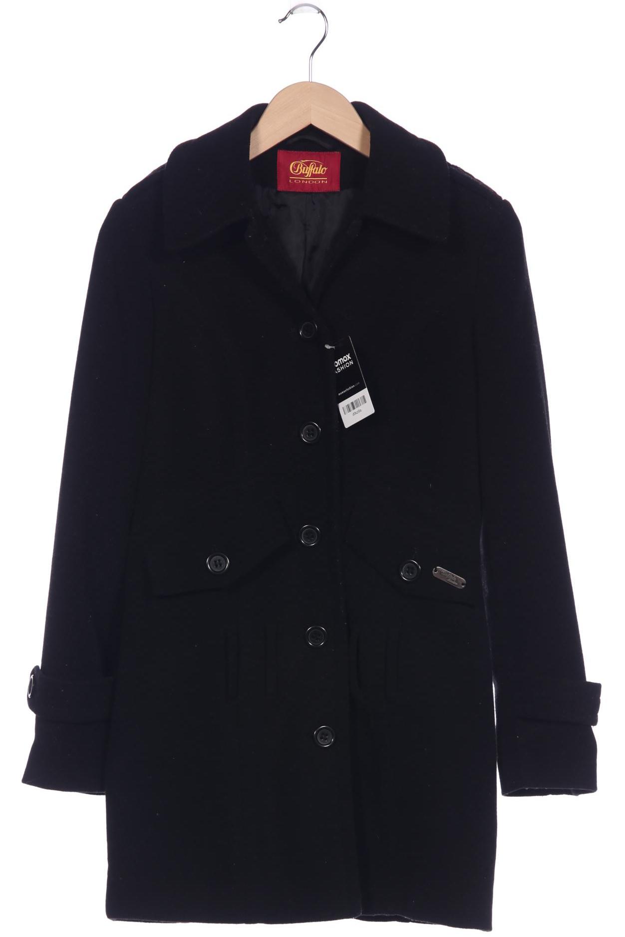 

Buffalo London Damen Mantel, schwarz, Gr. 34