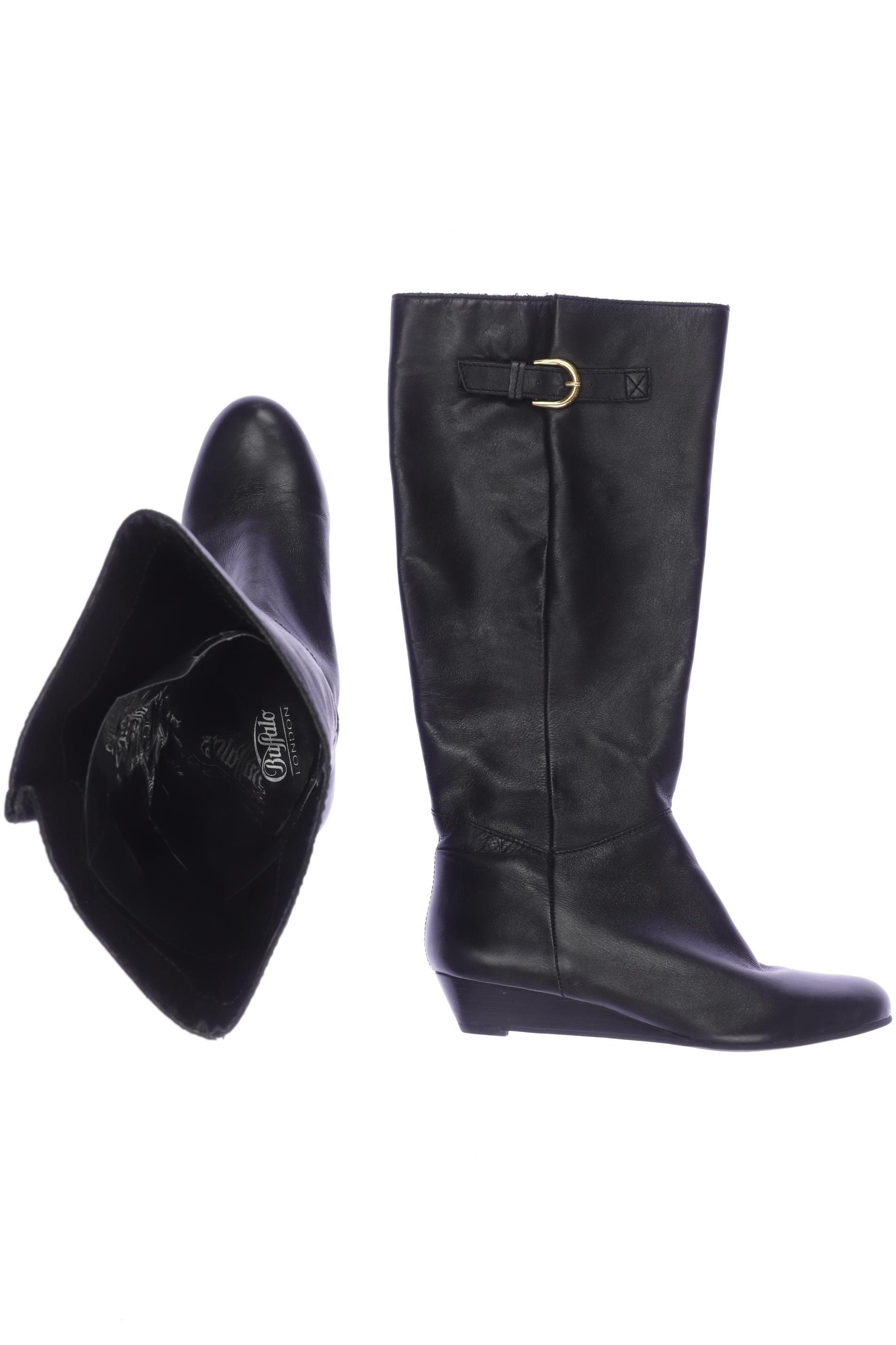 

Buffalo London Damen Stiefel, schwarz, Gr. 38