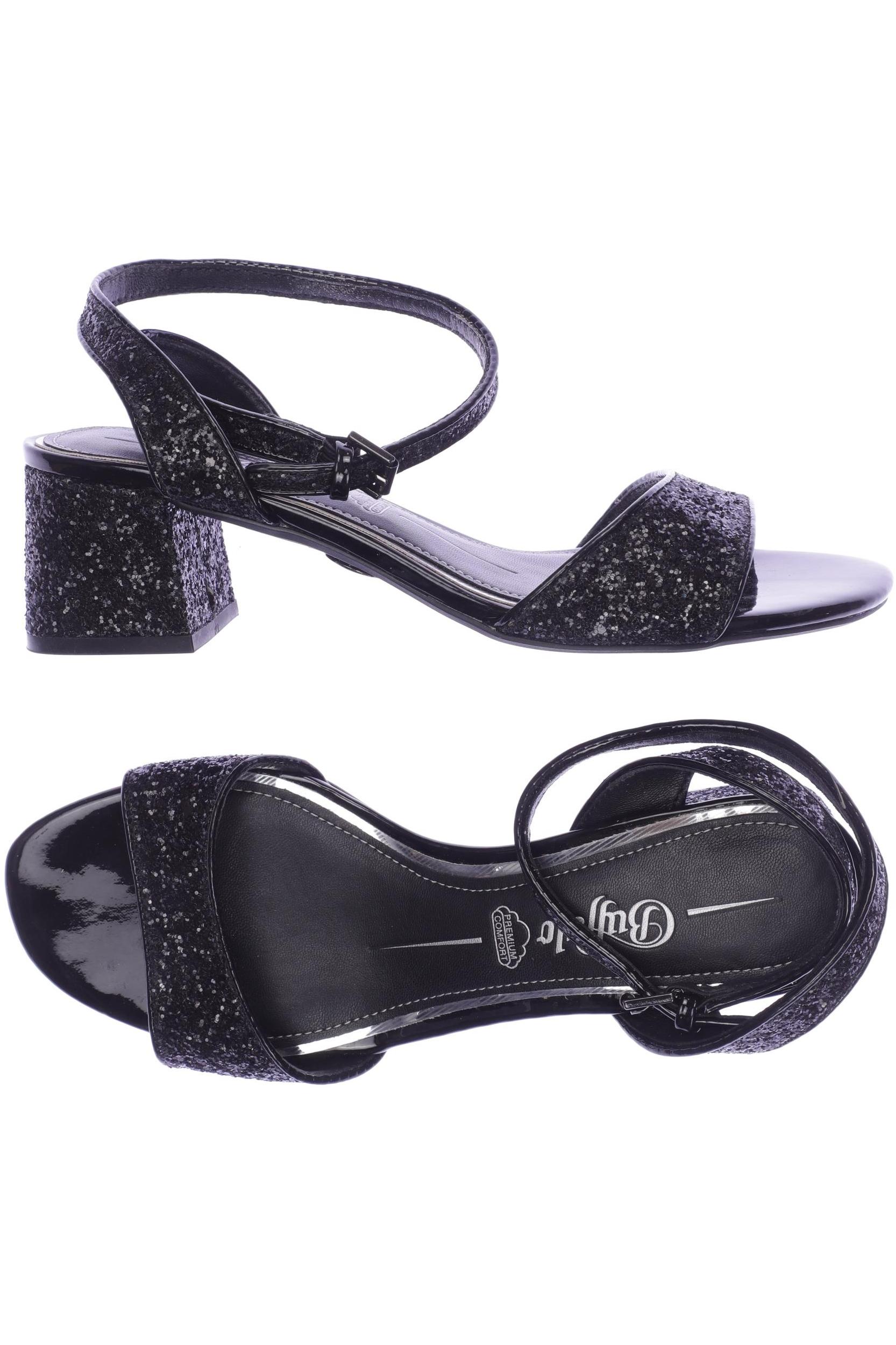 

Buffalo London Damen Sandale, schwarz, Gr. 37